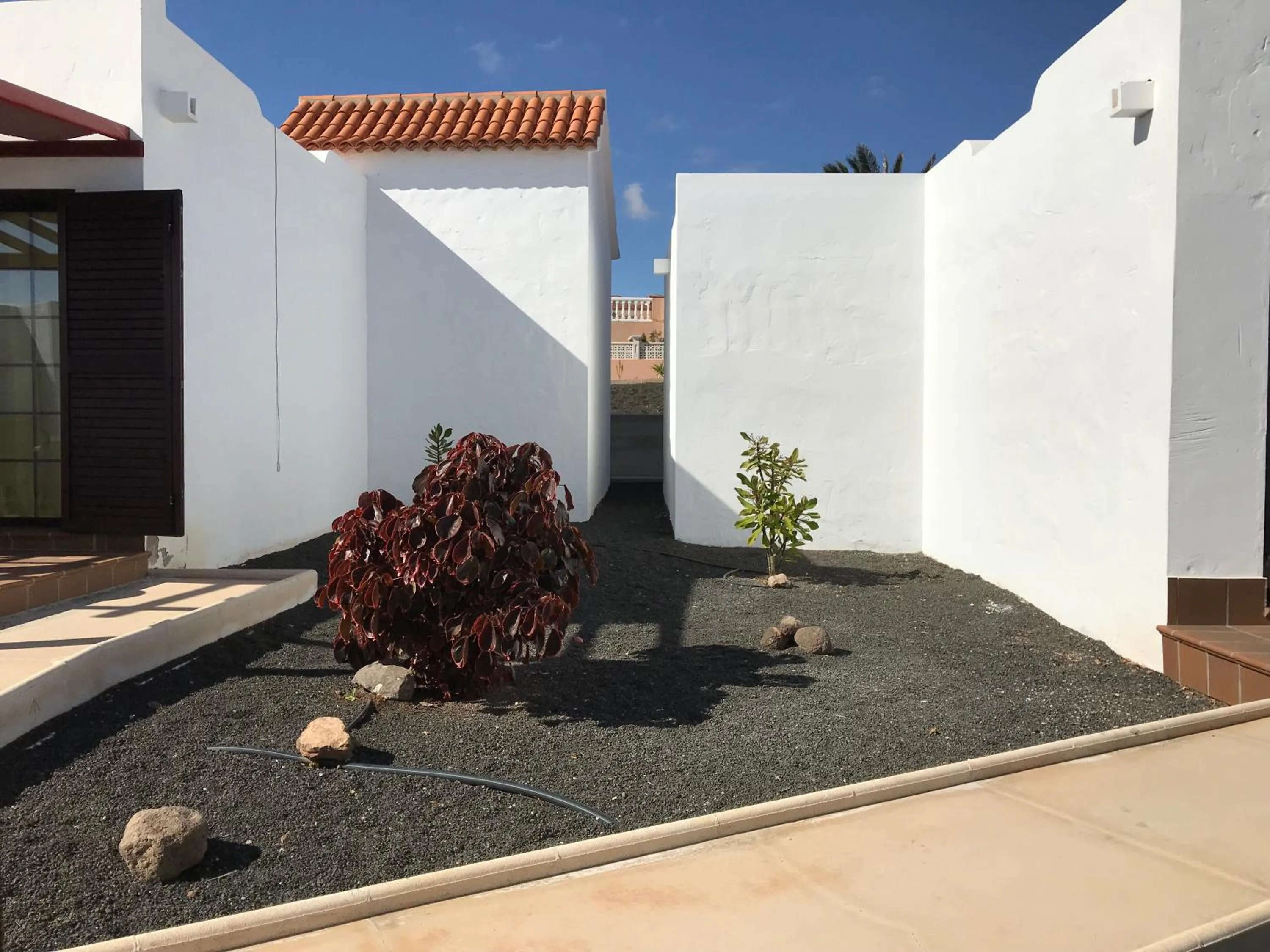 Garden view in Bungalow Silvia