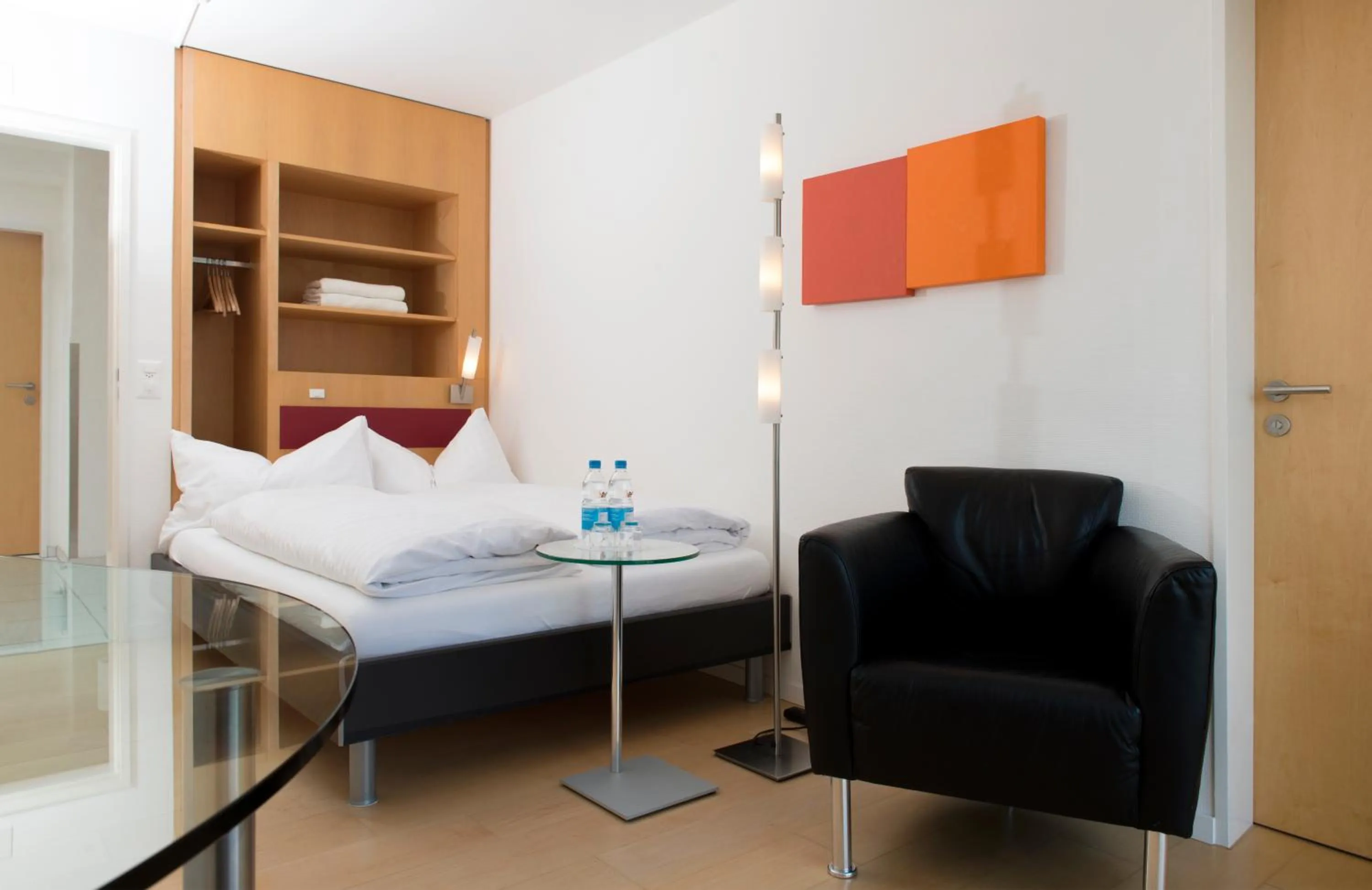 Bed in Hotel Seaside