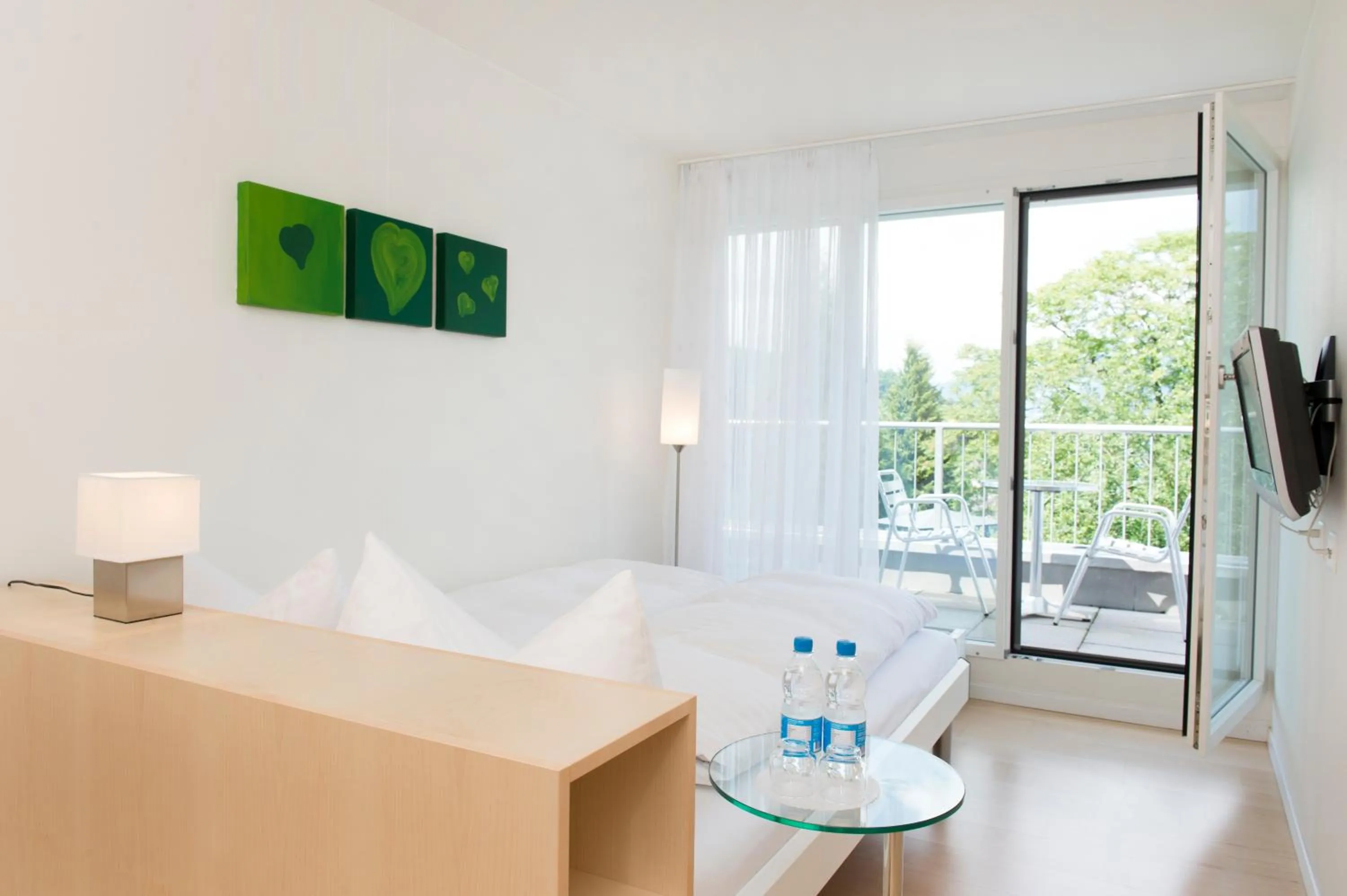 Bed in Hotel Seaside