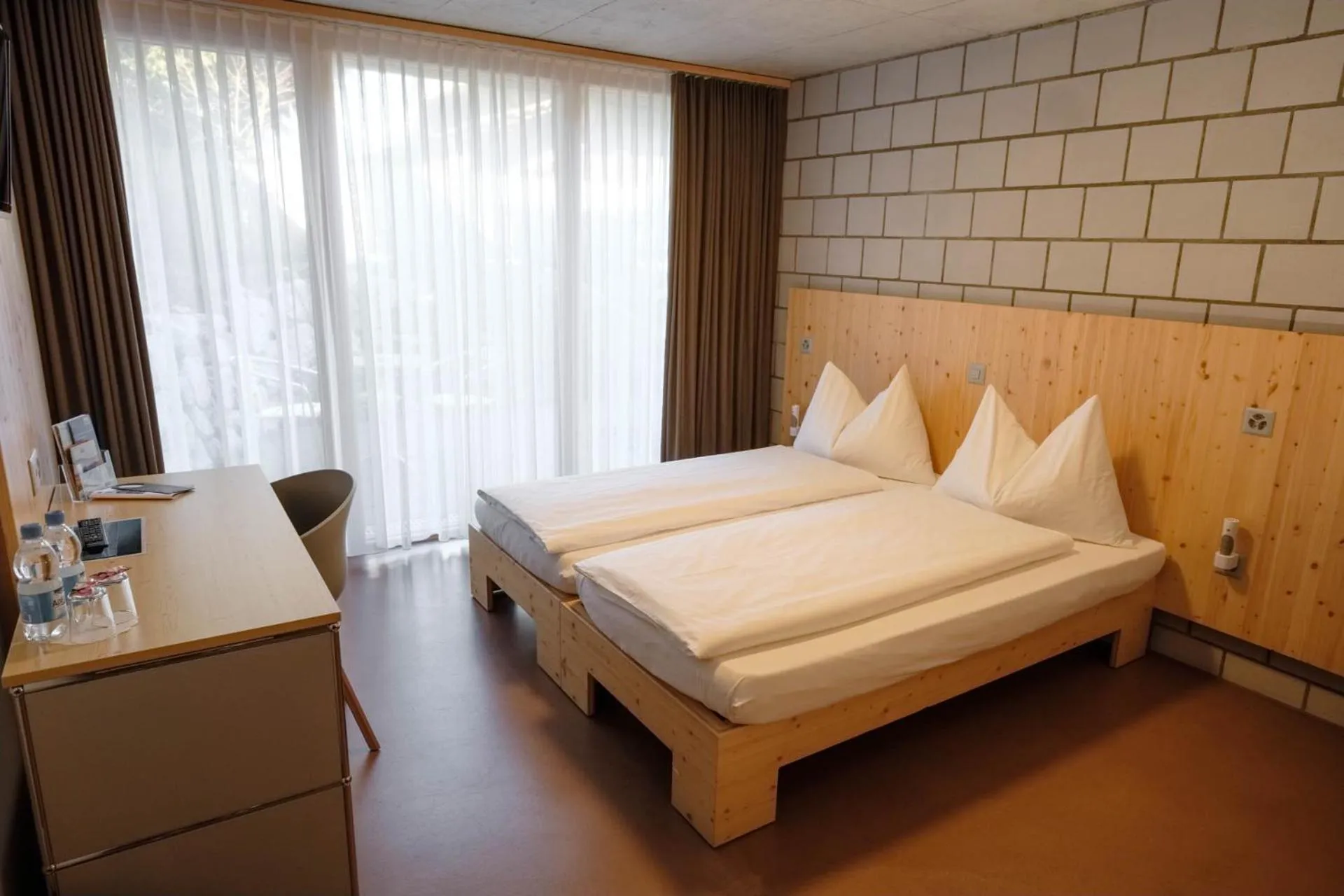 Bed in Hotel Seaside