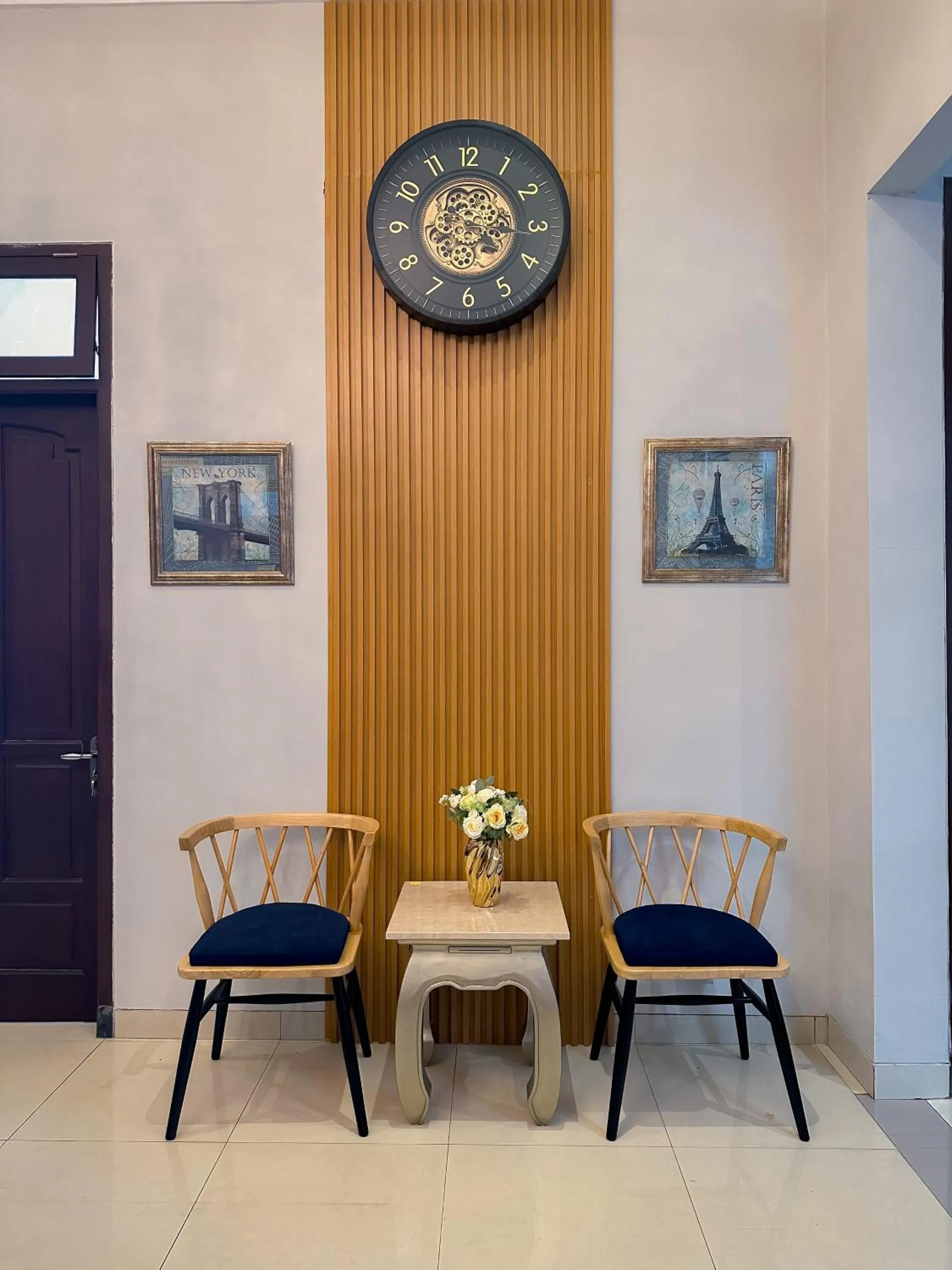 Seating area in Hening Pool Residence