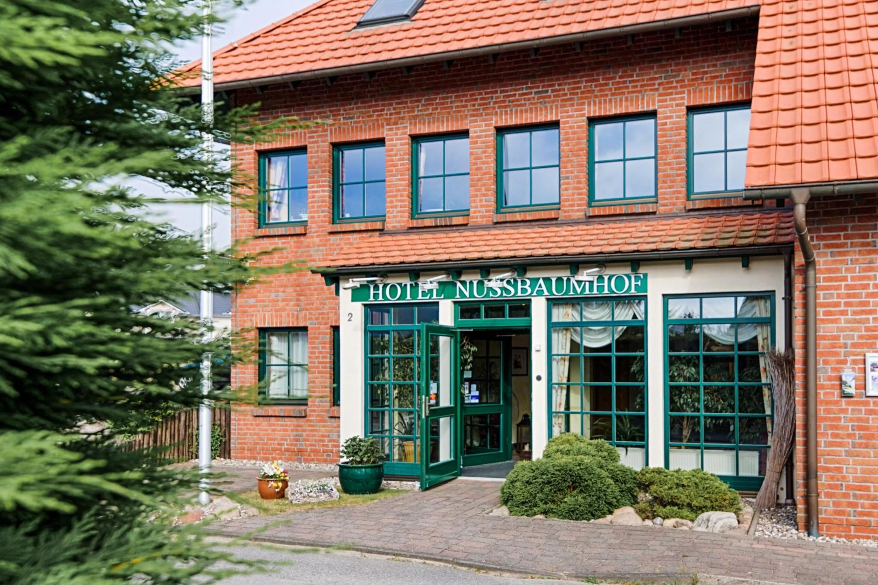 Facade/entrance in Hotel Garni Nussbaumhof