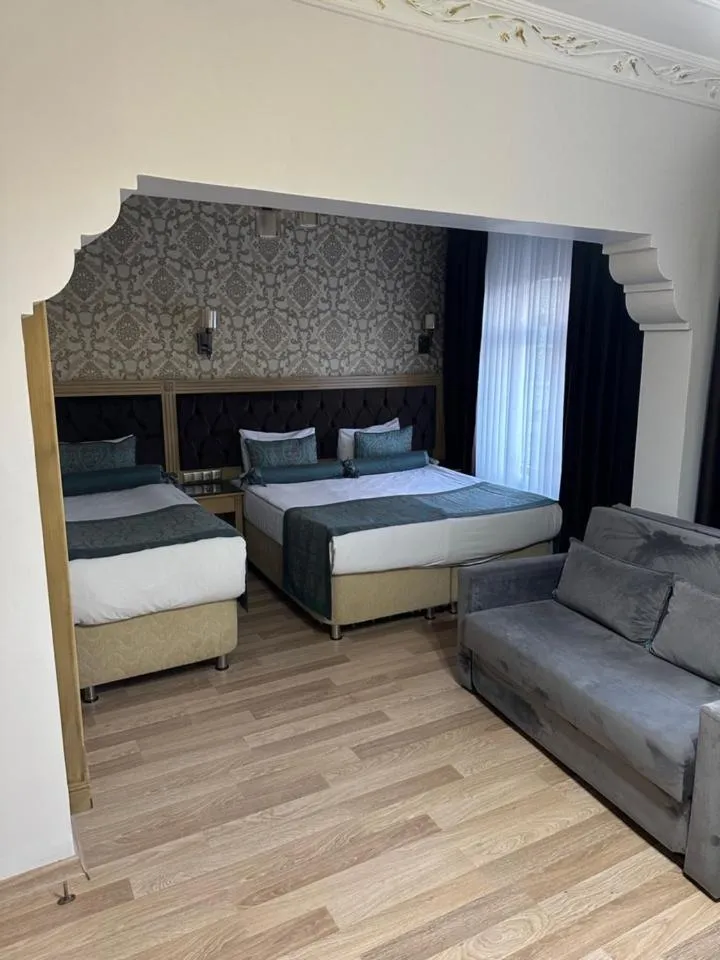 Bed in Blue Tuana Hotel Old City