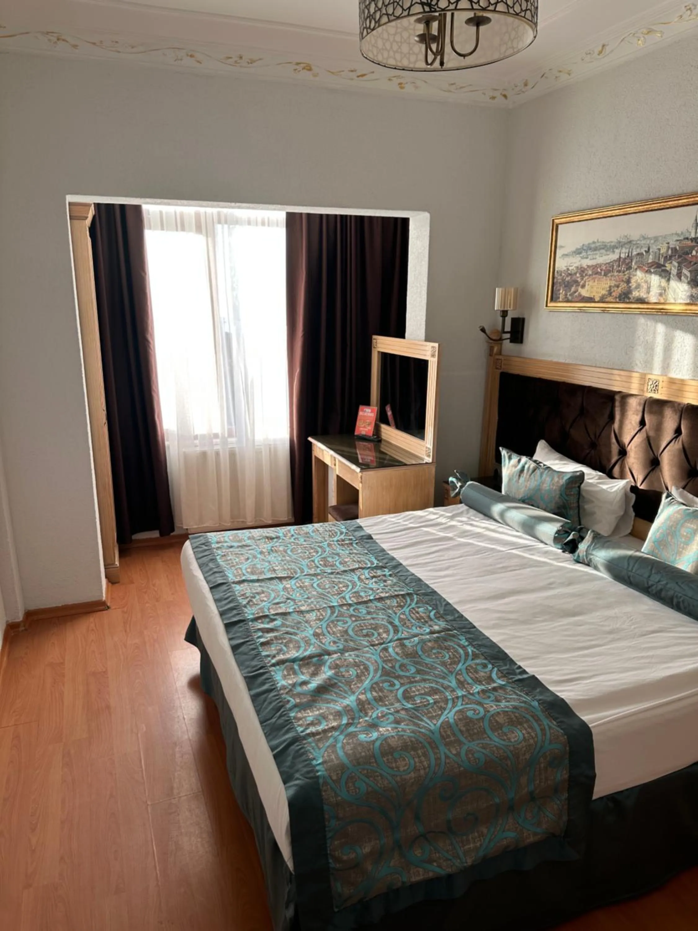 Bed in Blue Tuana Hotel Old City