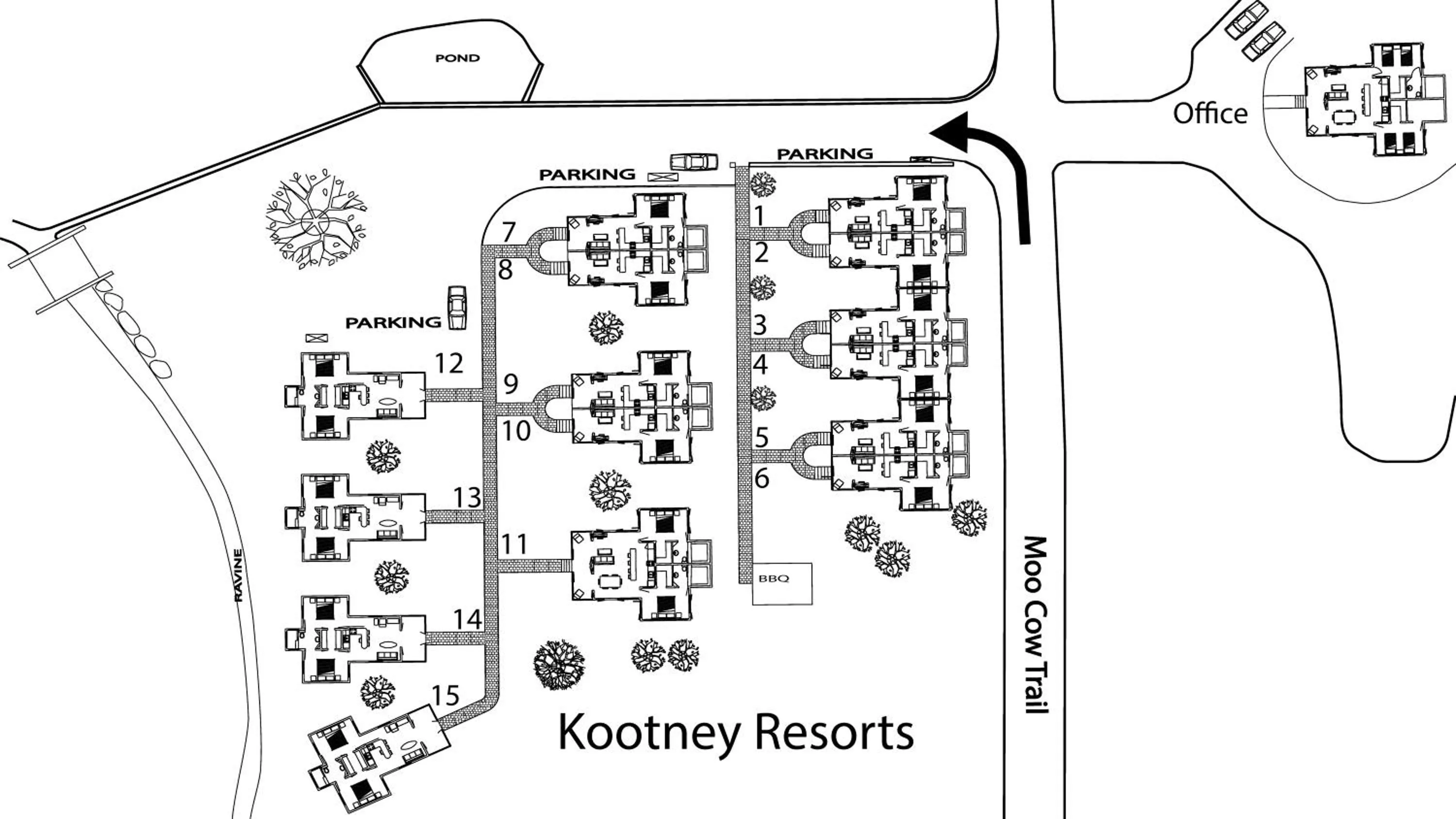 View (from property/room) in Kootney Resorts