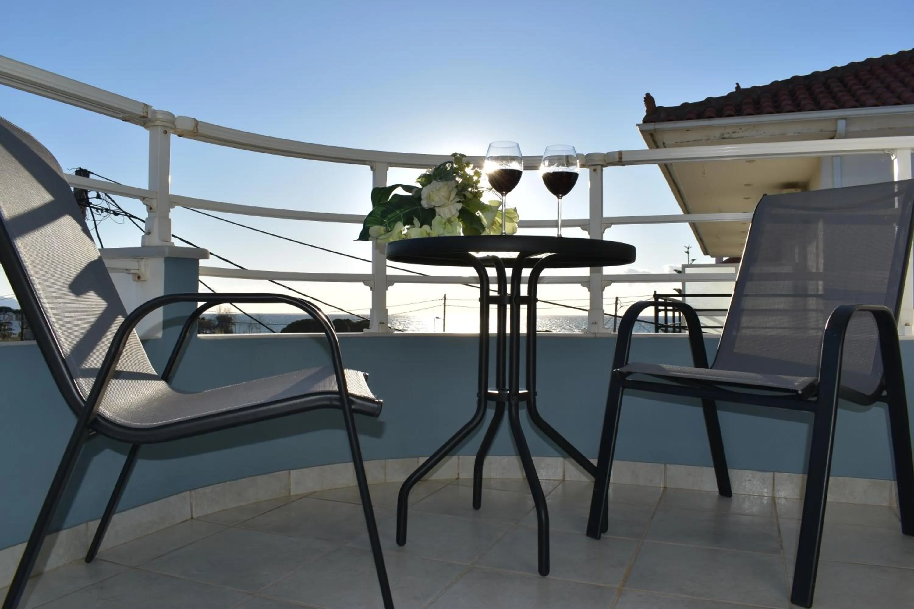 Balcony/Terrace in Dionisos Hotel