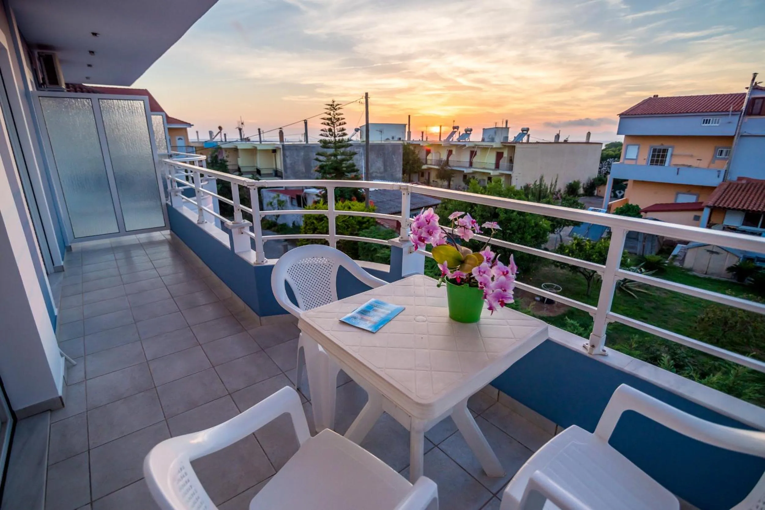 Balcony/Terrace in Dionisos Hotel