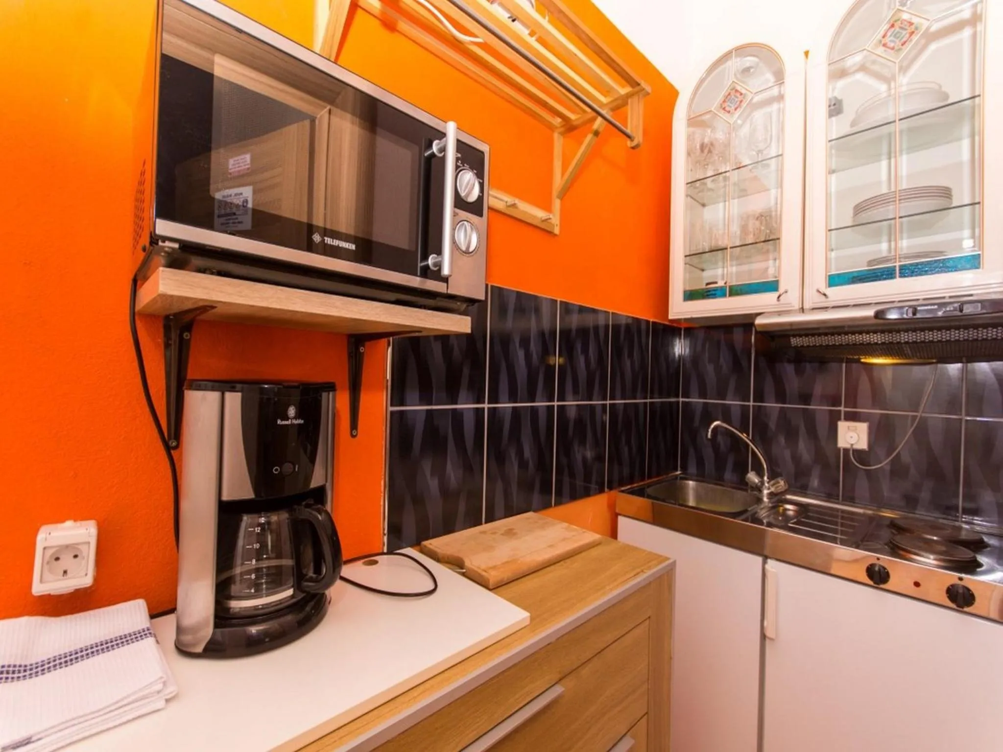 Kitchen or kitchenette in Villa Stil