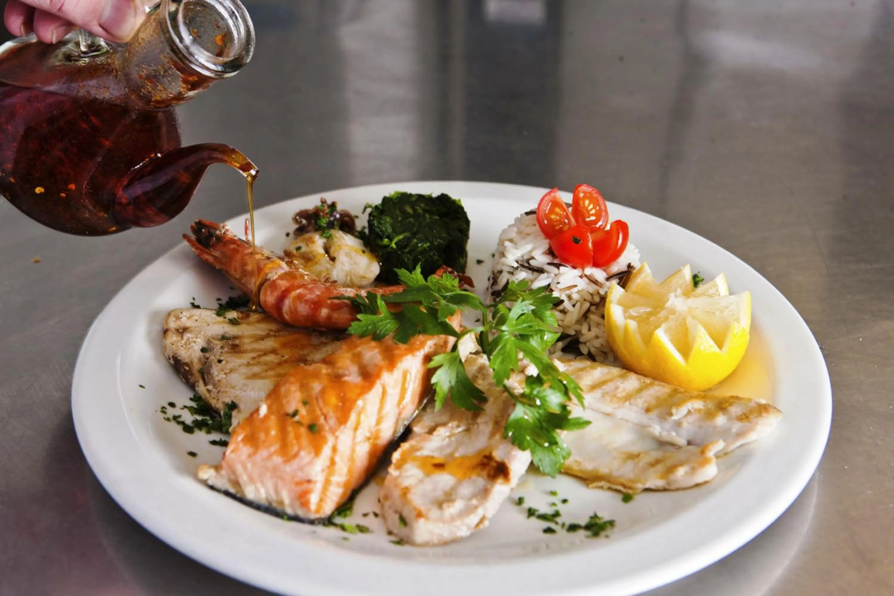 Food and drinks in Hotel Al Lago