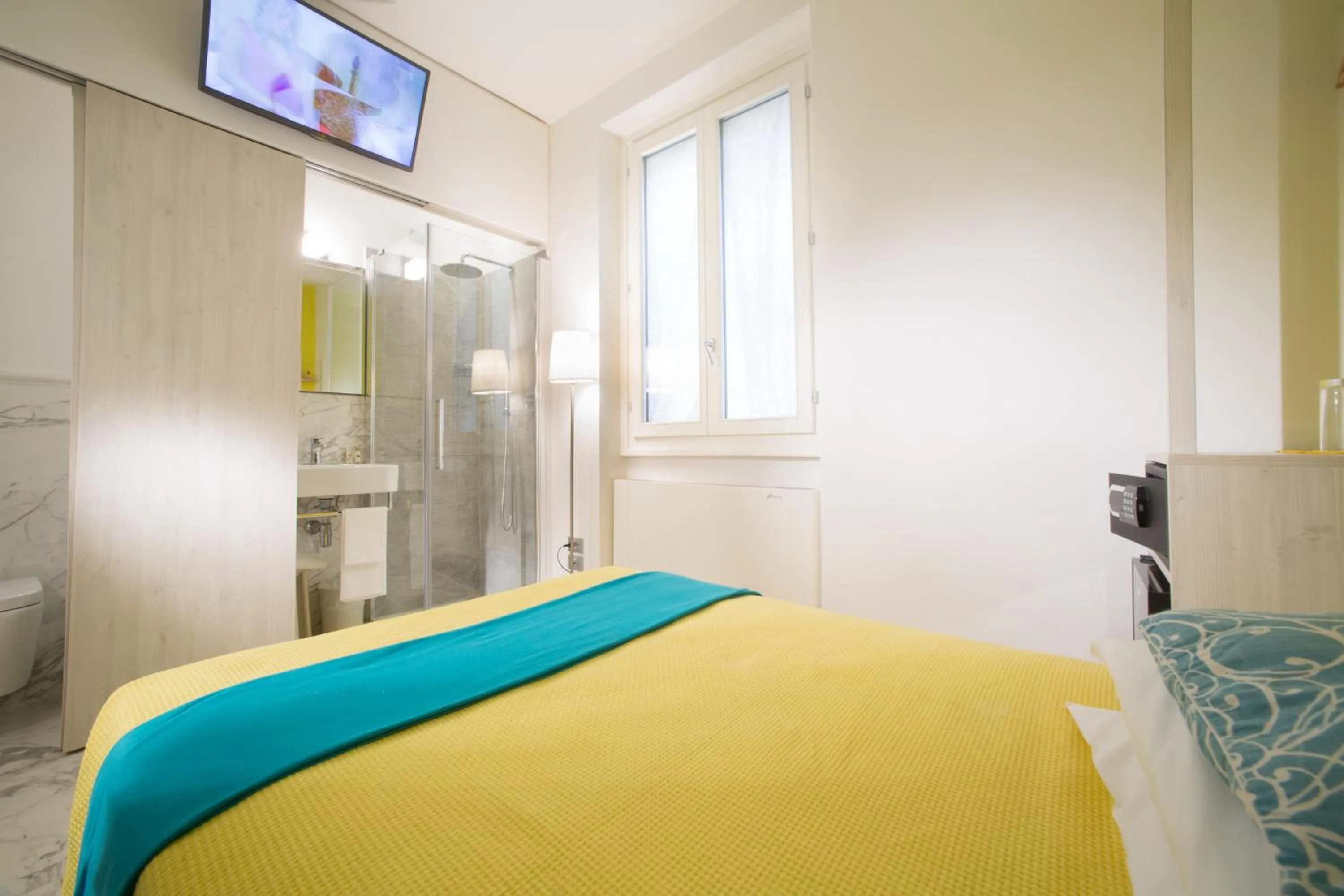 Bedroom, Bed in Hotel Boston