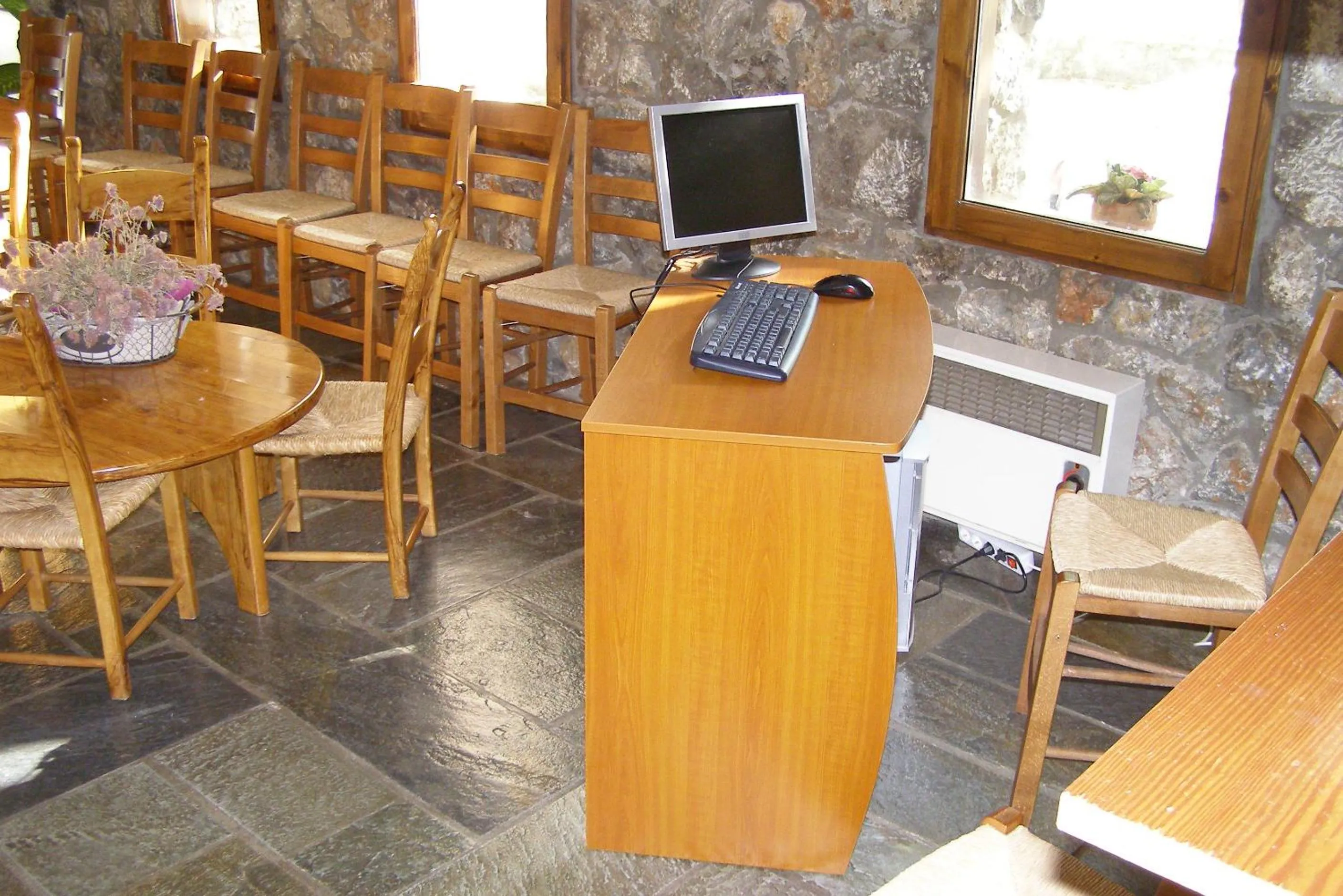 Lounge or bar in Neos Omalos Hotel