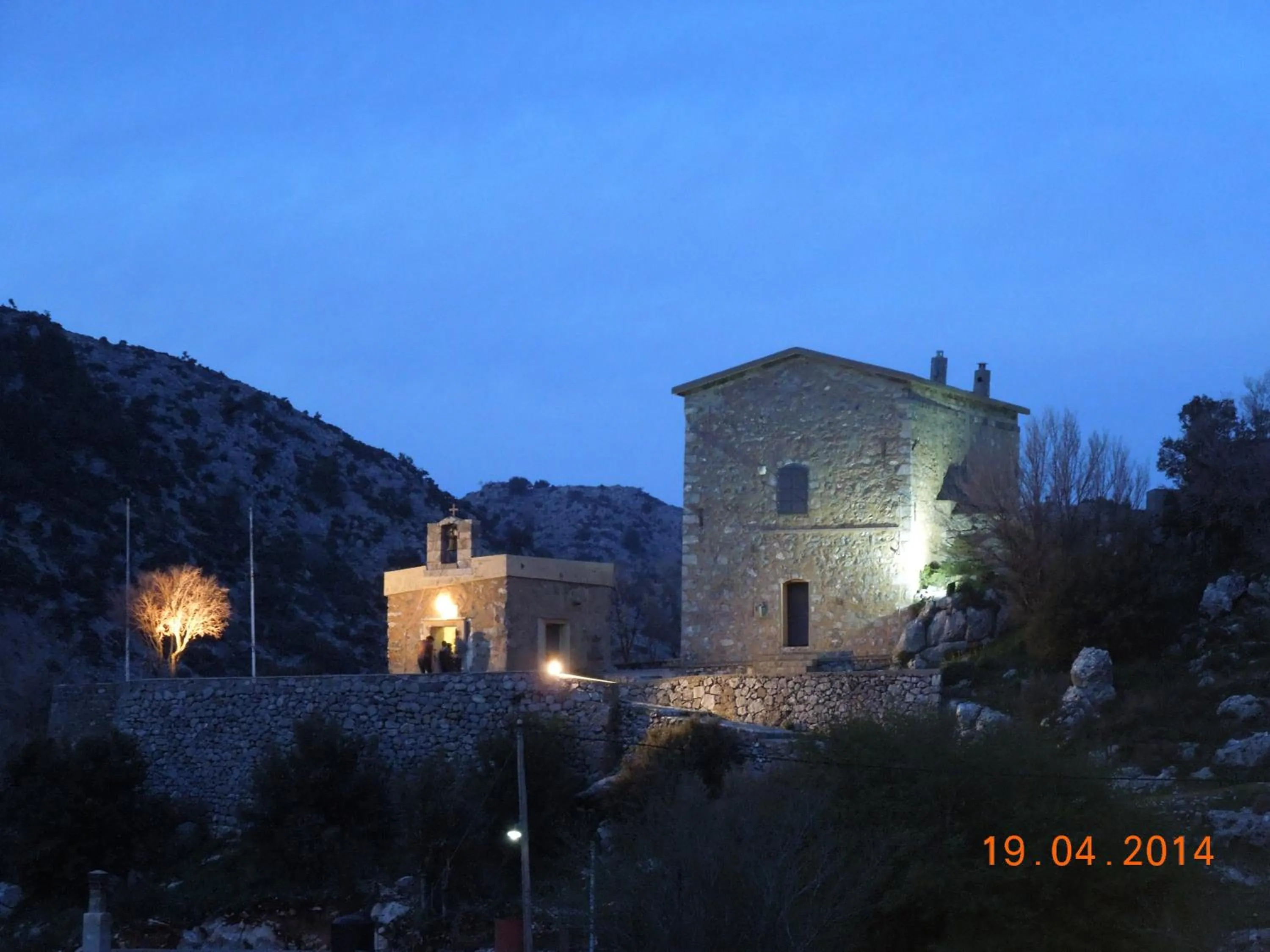 Natural landscape in Neos Omalos Hotel