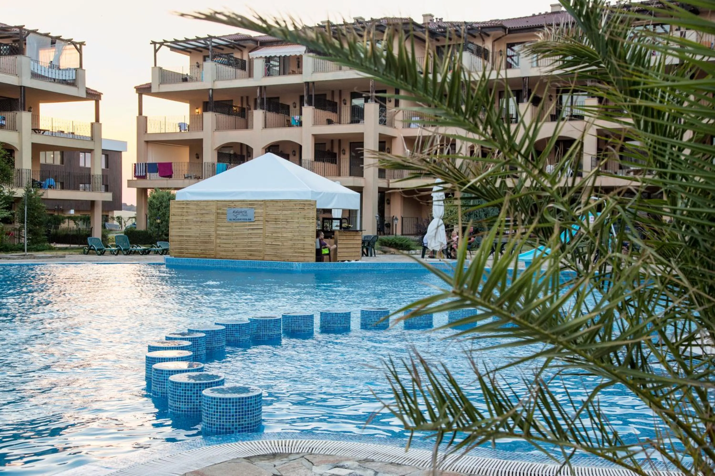 Swimming pool in Kaliakria Resort