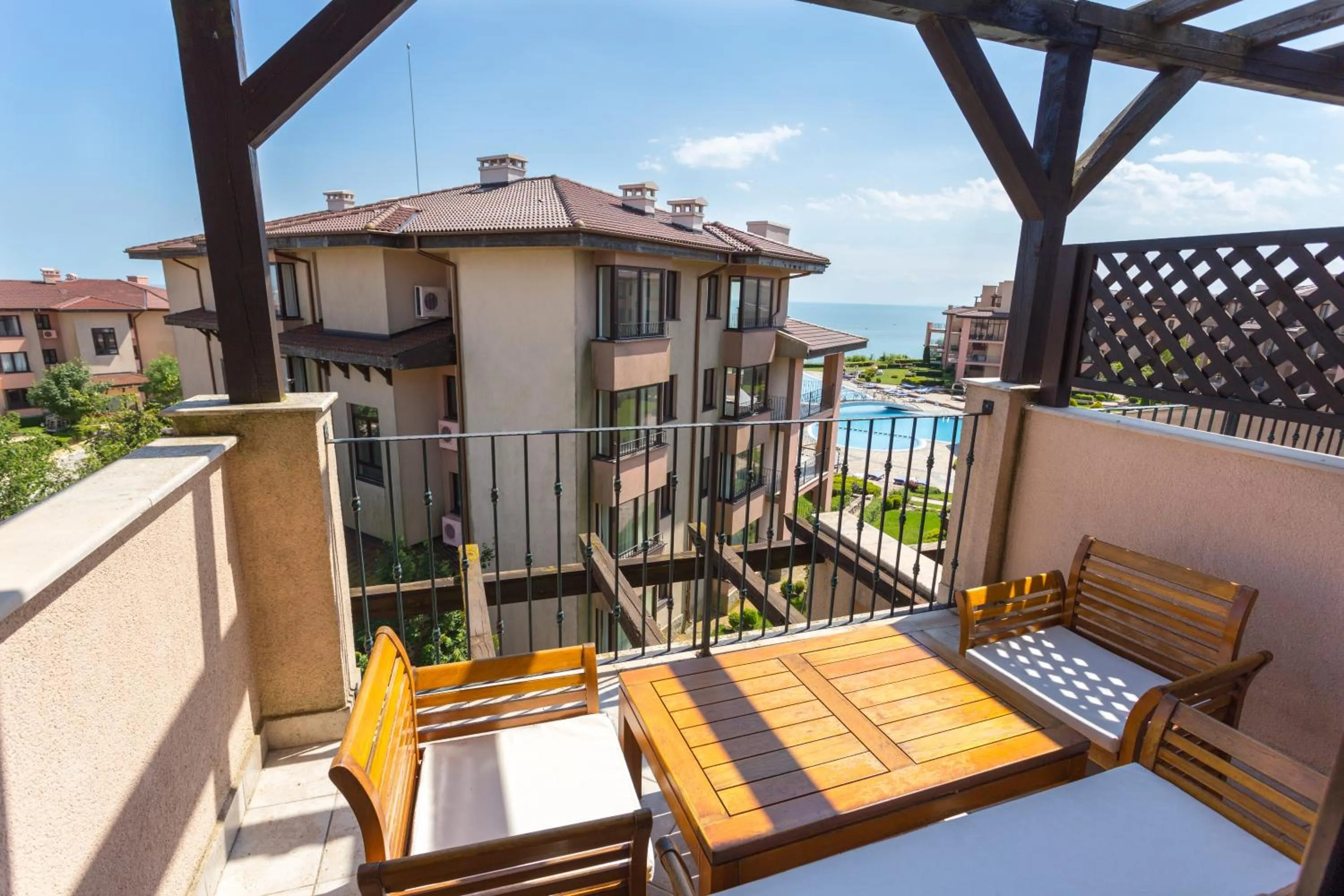 Balcony/Terrace in Kaliakria Resort