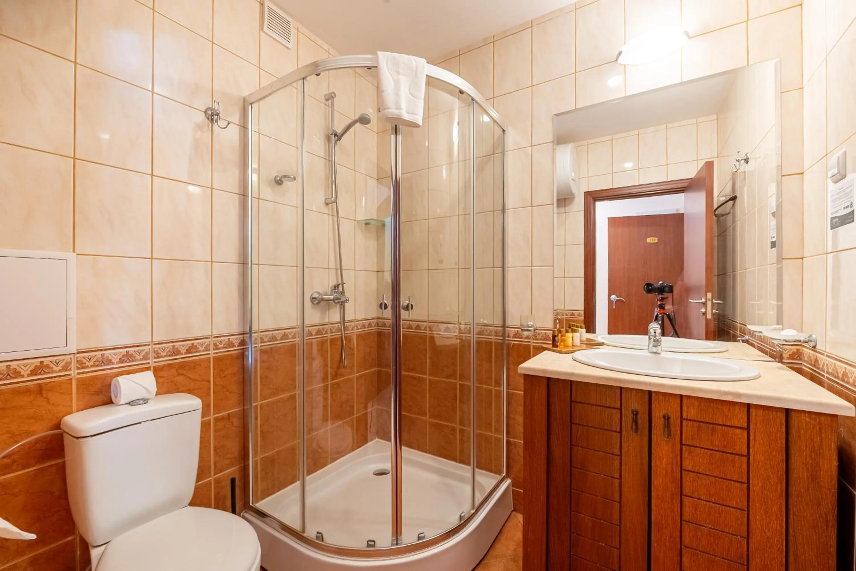 Shower in Kaliakria Resort