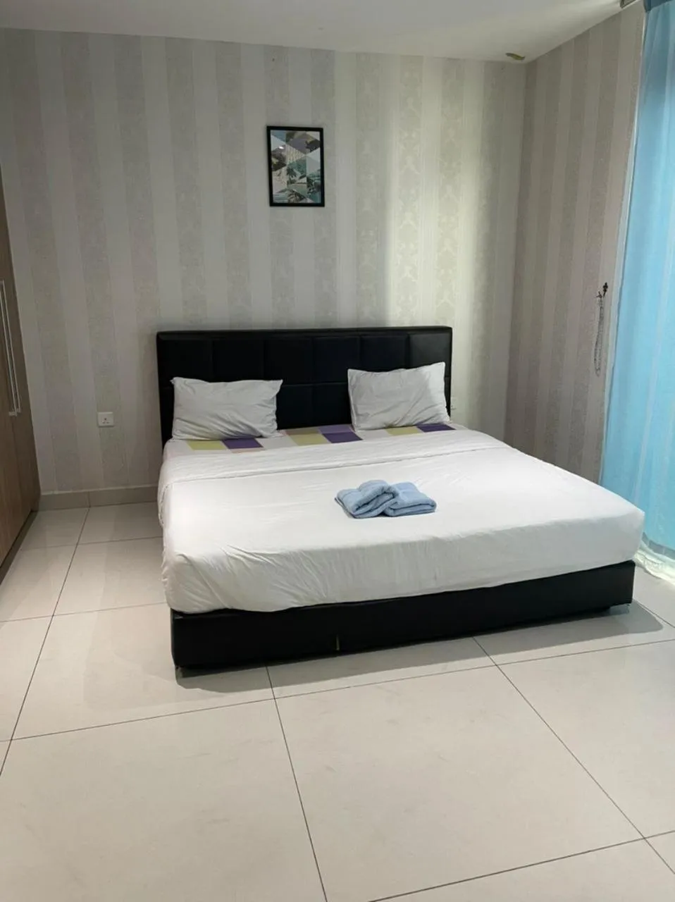 Bed in JB City D'Esplanade Shopping mall apartment
