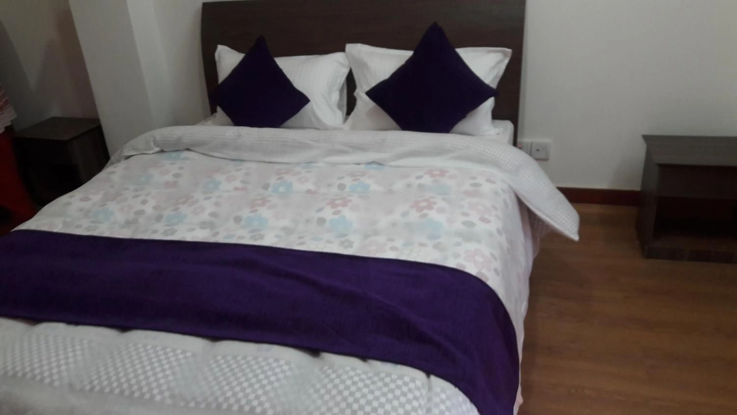 Bed in Hotel Bhaktapur Inn