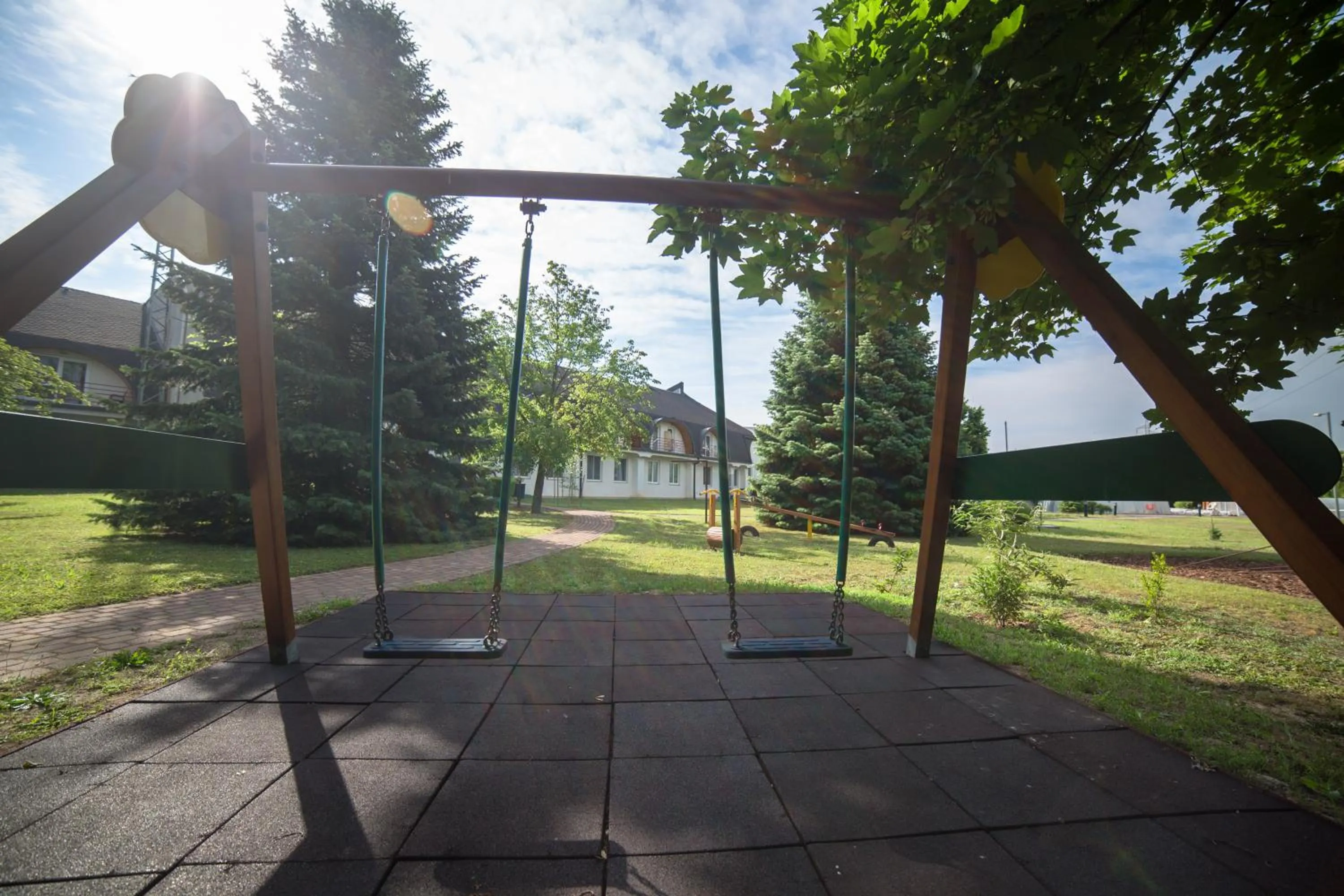 Garden in Hotel Ovit