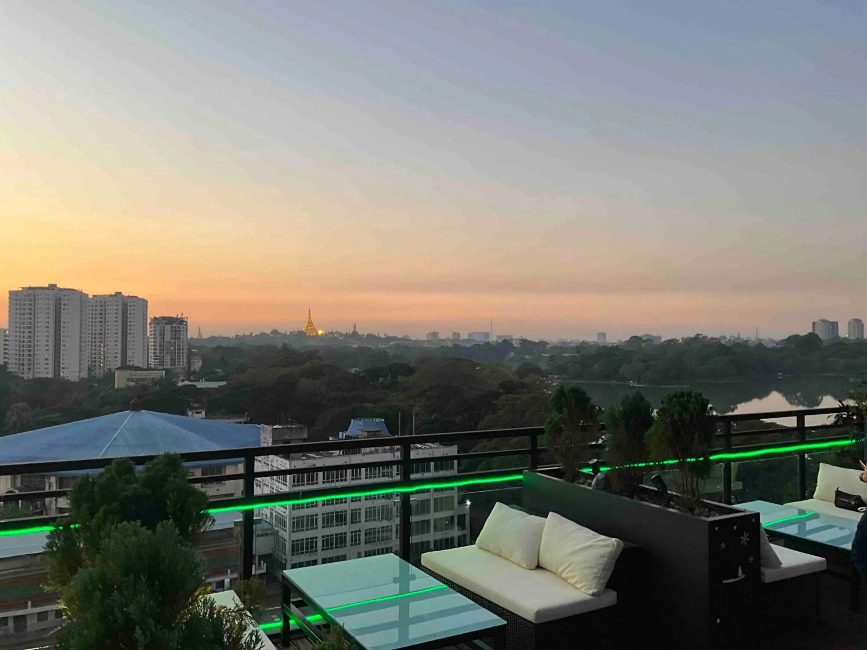 View (from property/room) in Wyndham Grand Yangon