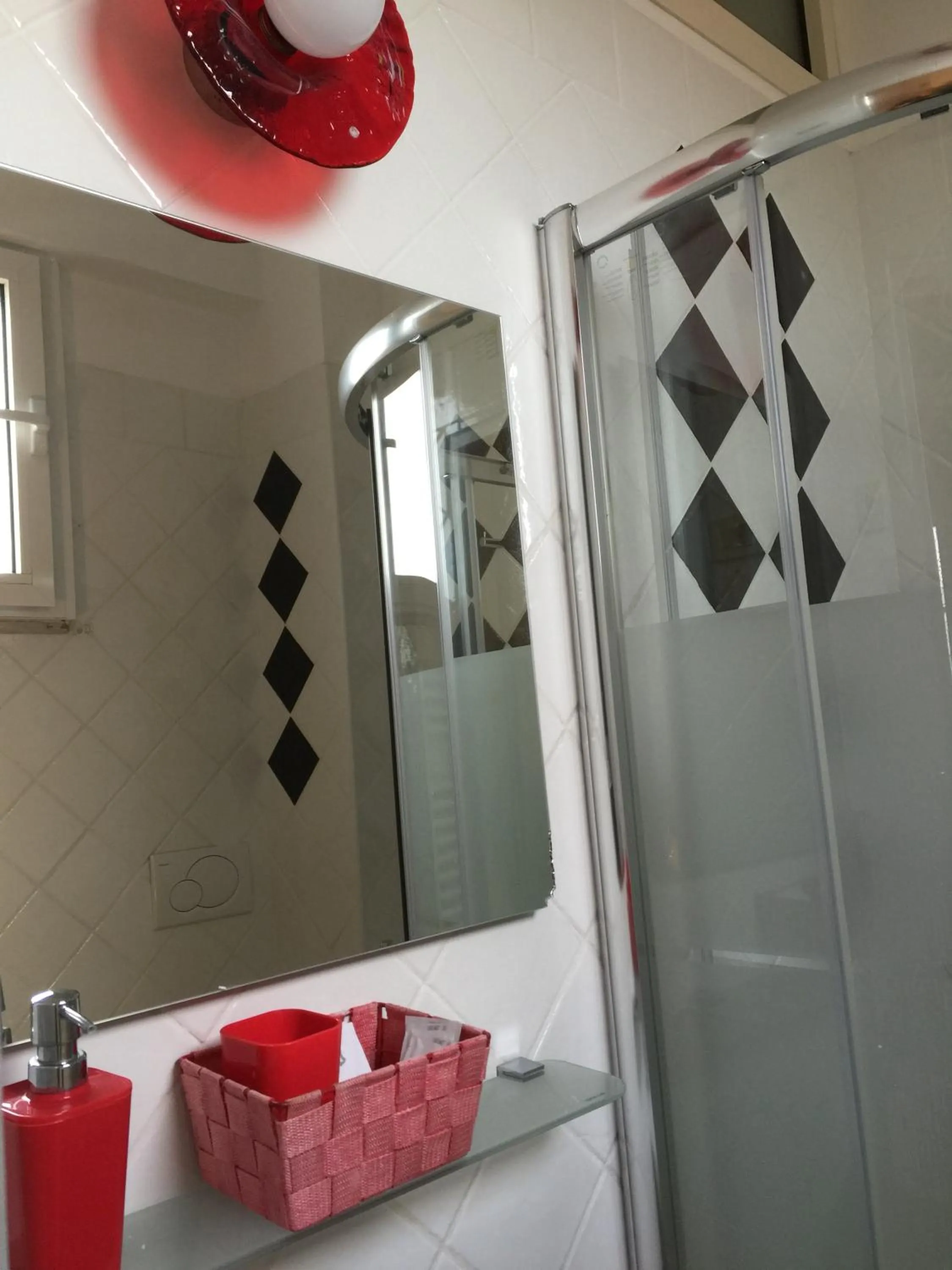 Shower in B&B Dei Cavalieri