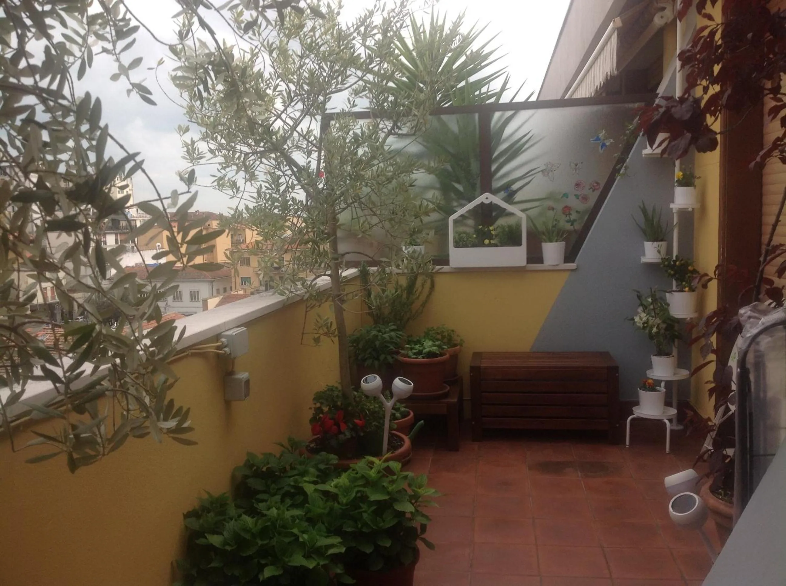 Patio in B&B Dei Cavalieri