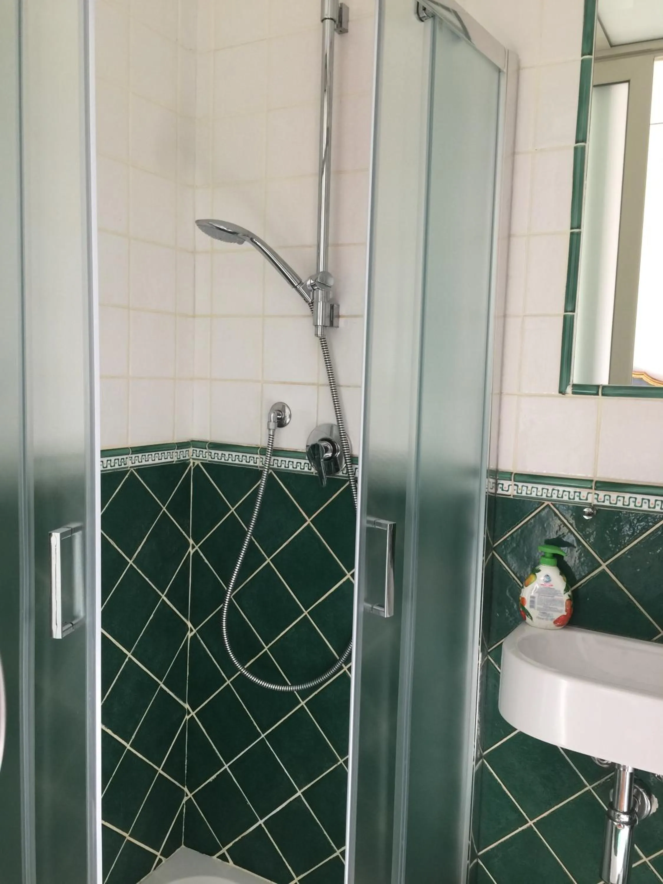 Shower in B&B Dei Cavalieri