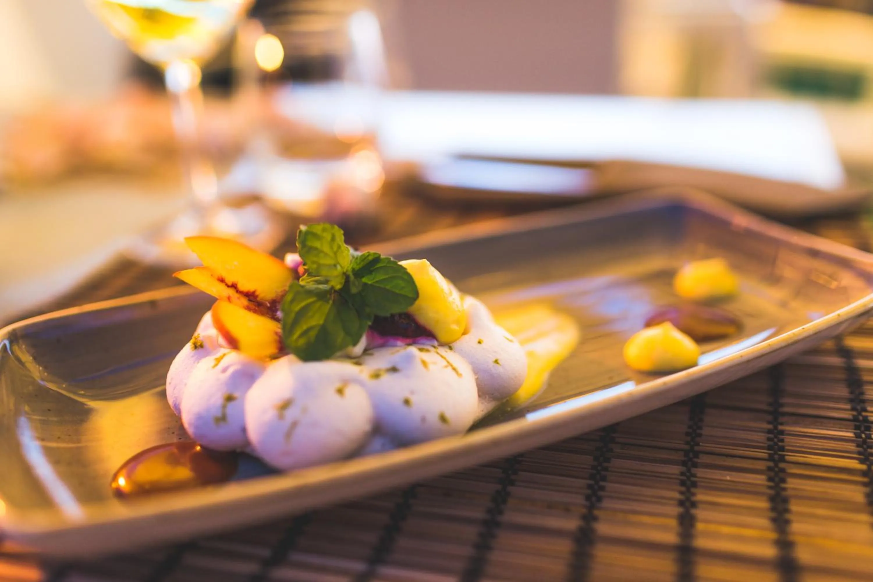 Food close-up in Duparc Hotel