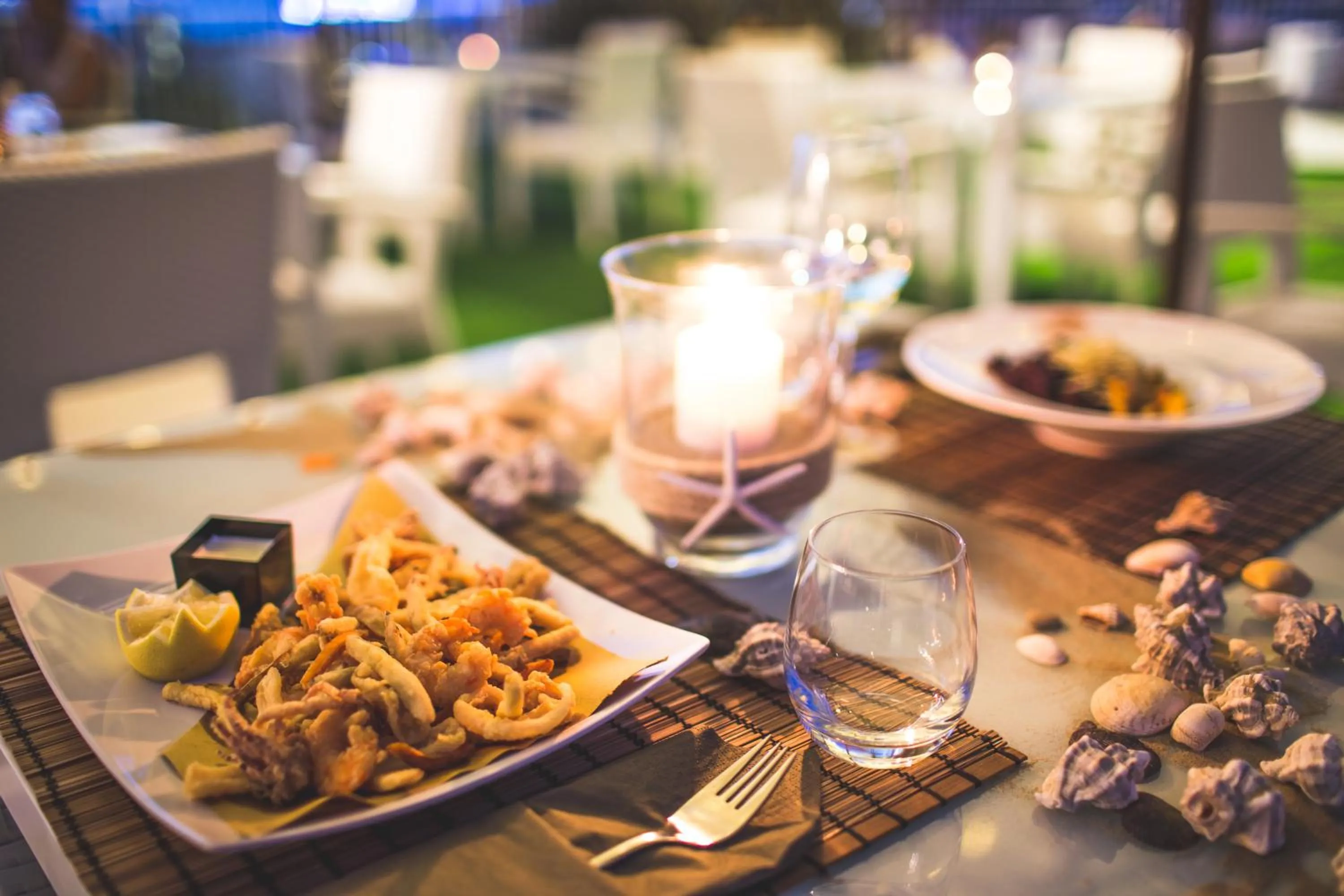 Food close-up in Duparc Hotel