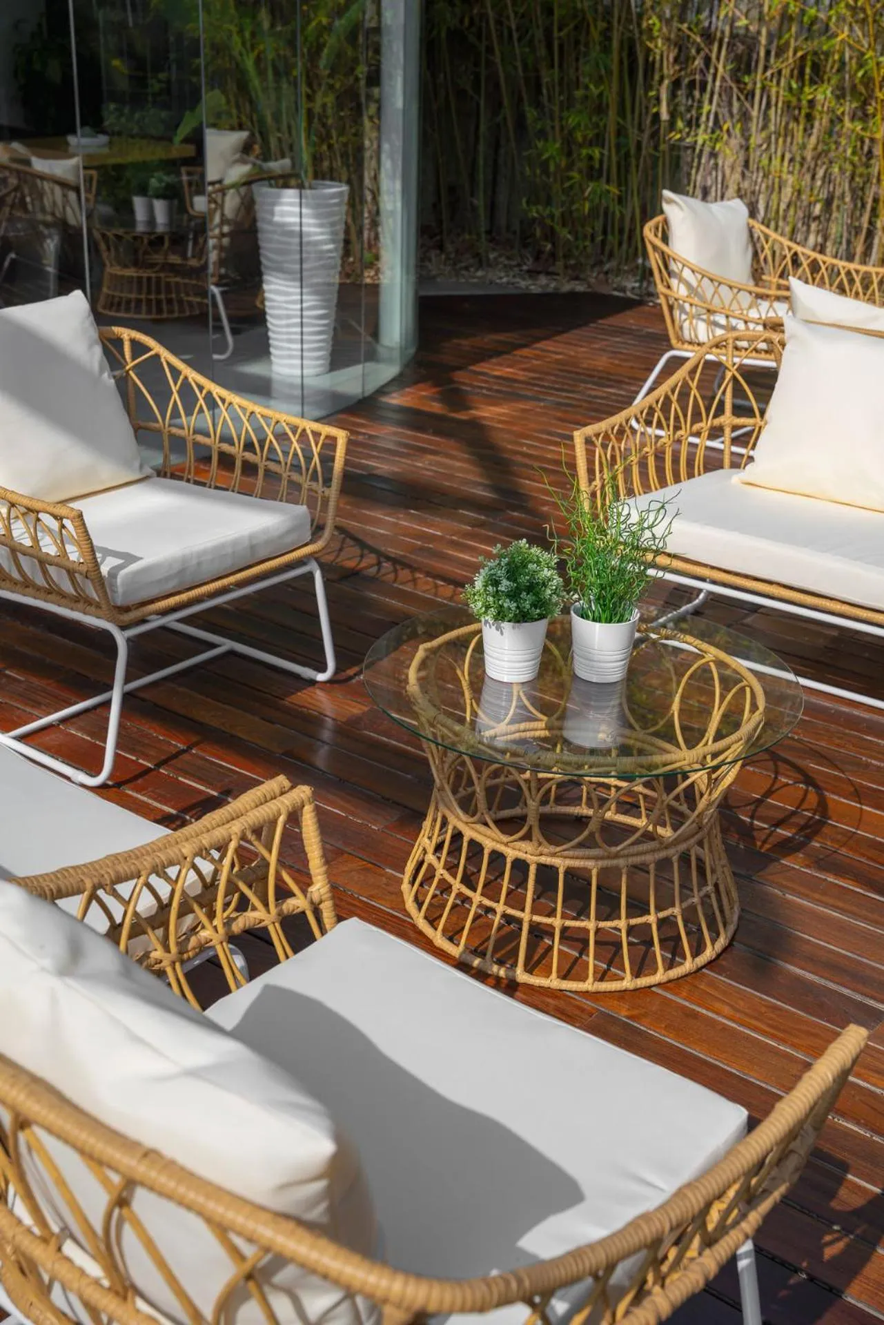 Patio in Duparc Hotel