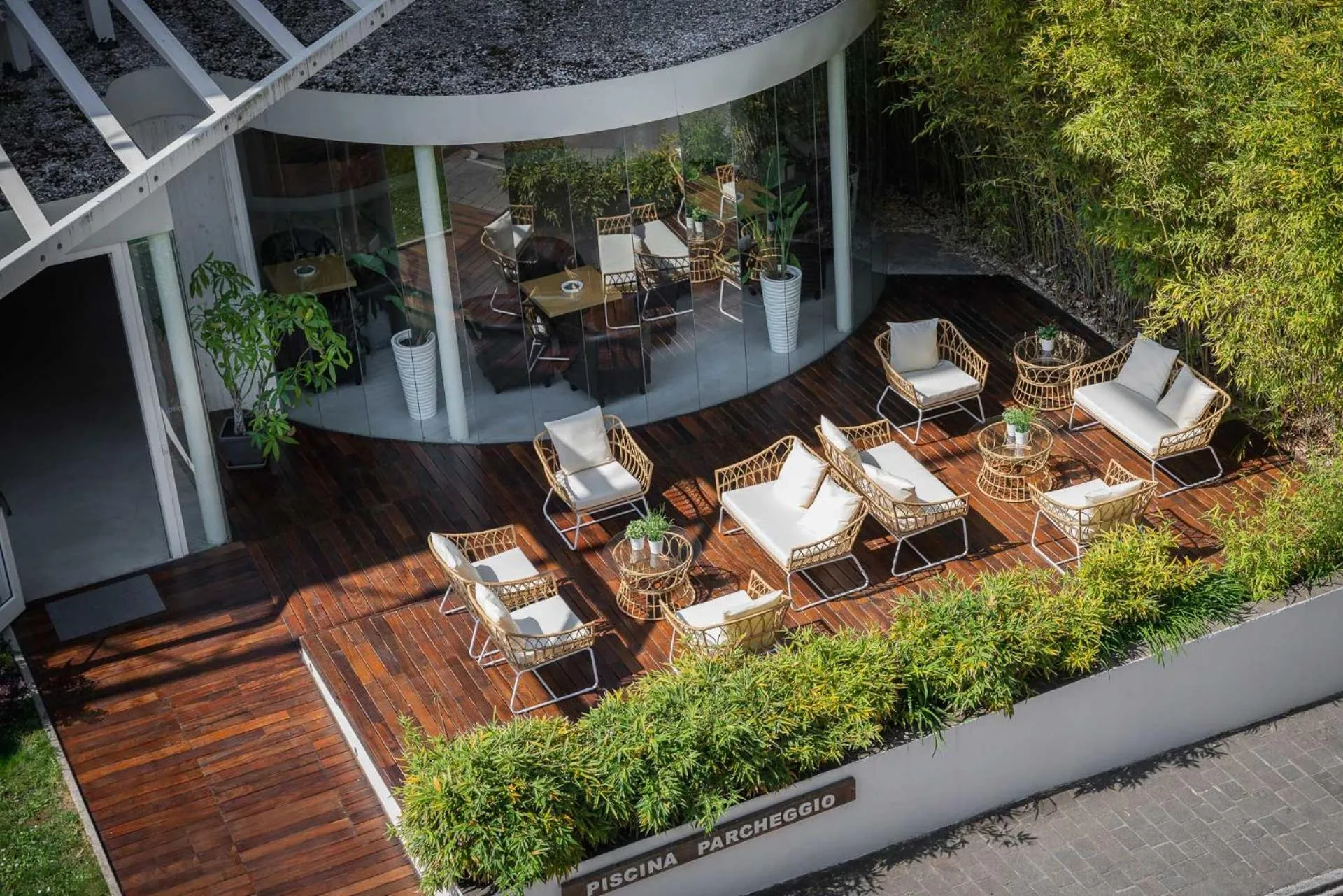 Patio in Duparc Hotel