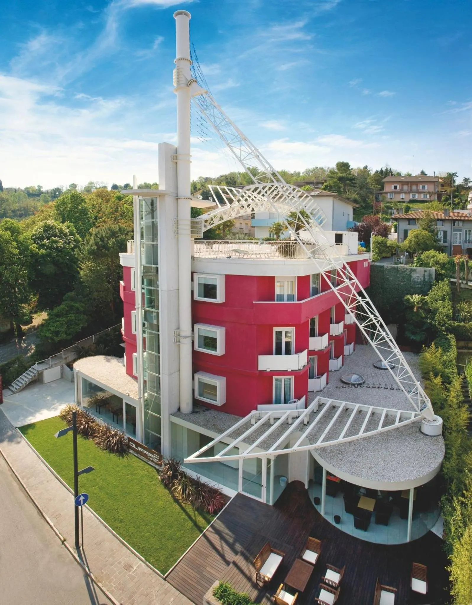 Property building in Duparc Hotel