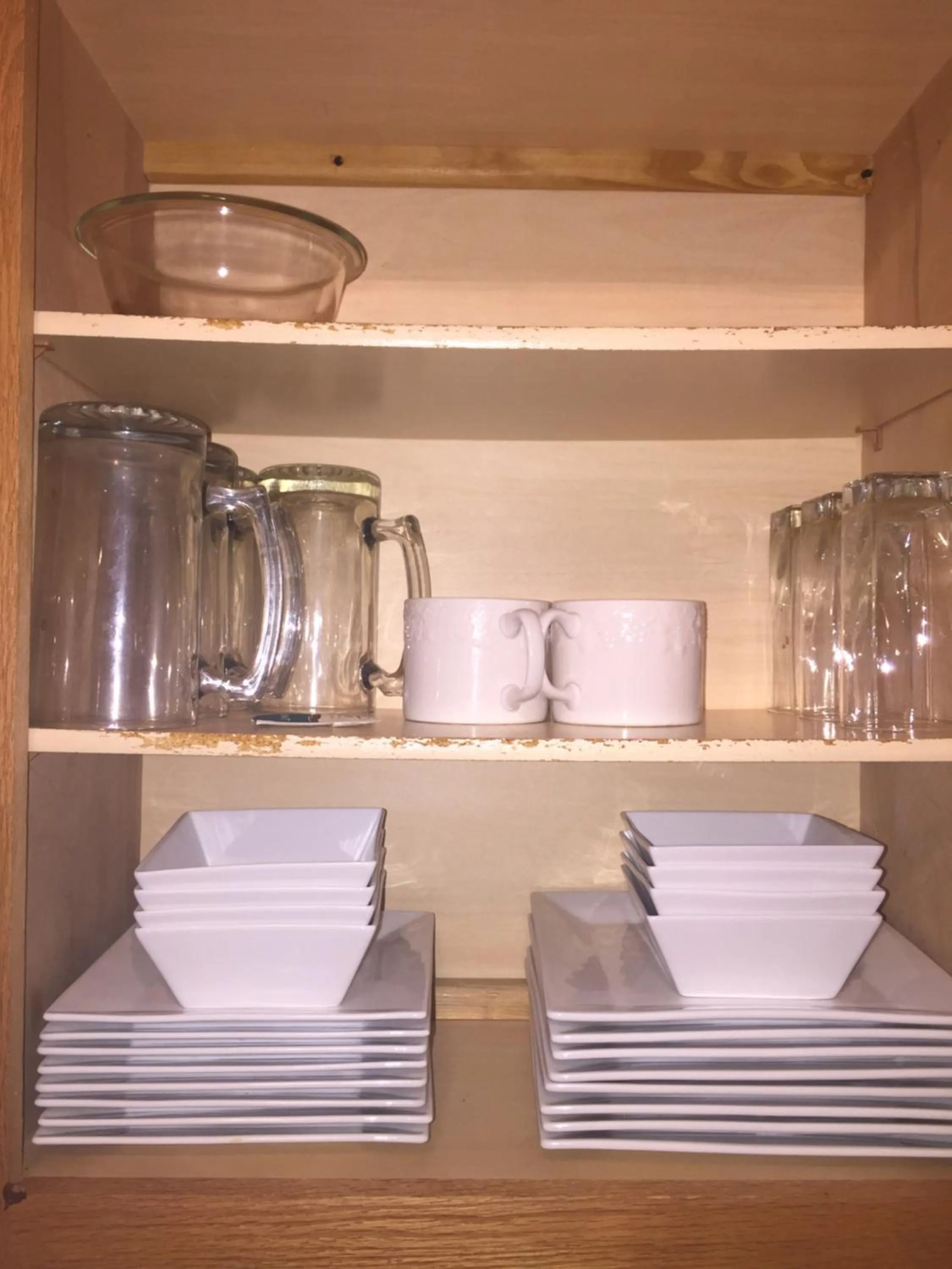 Communal kitchen in Premier National Harbor House