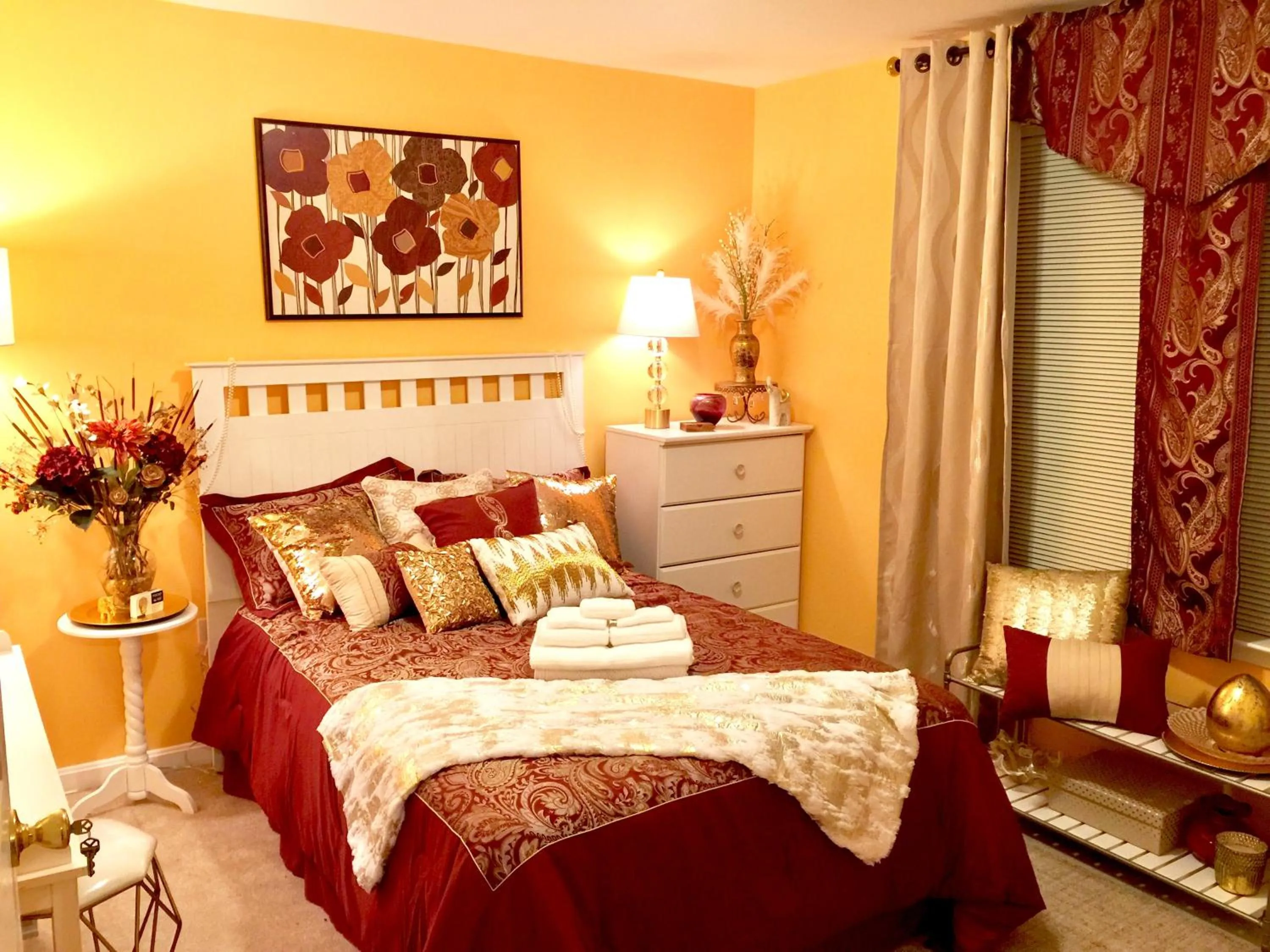 Bed in Premier National Harbor House