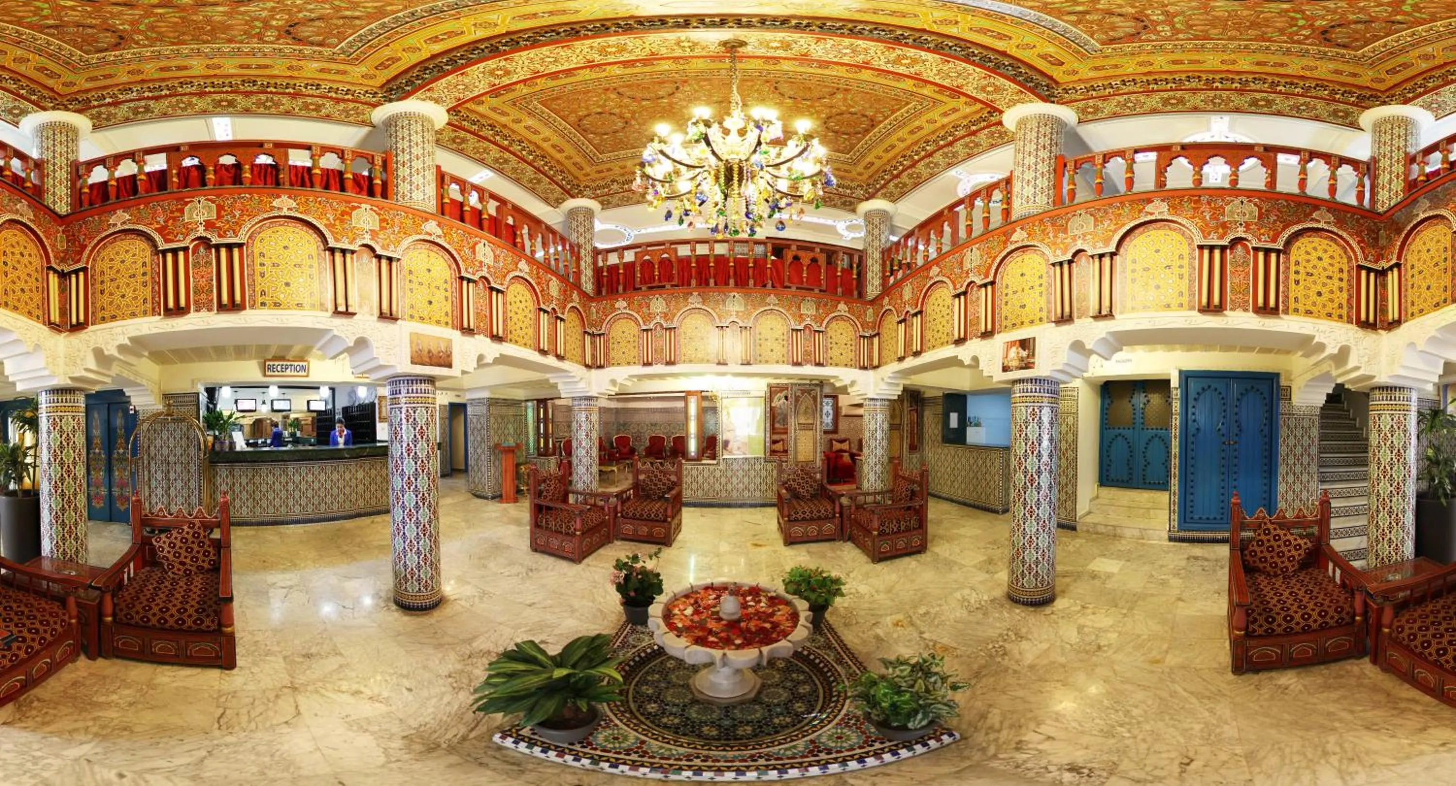 Lobby or reception in Hotel Moroccan House Casablanca