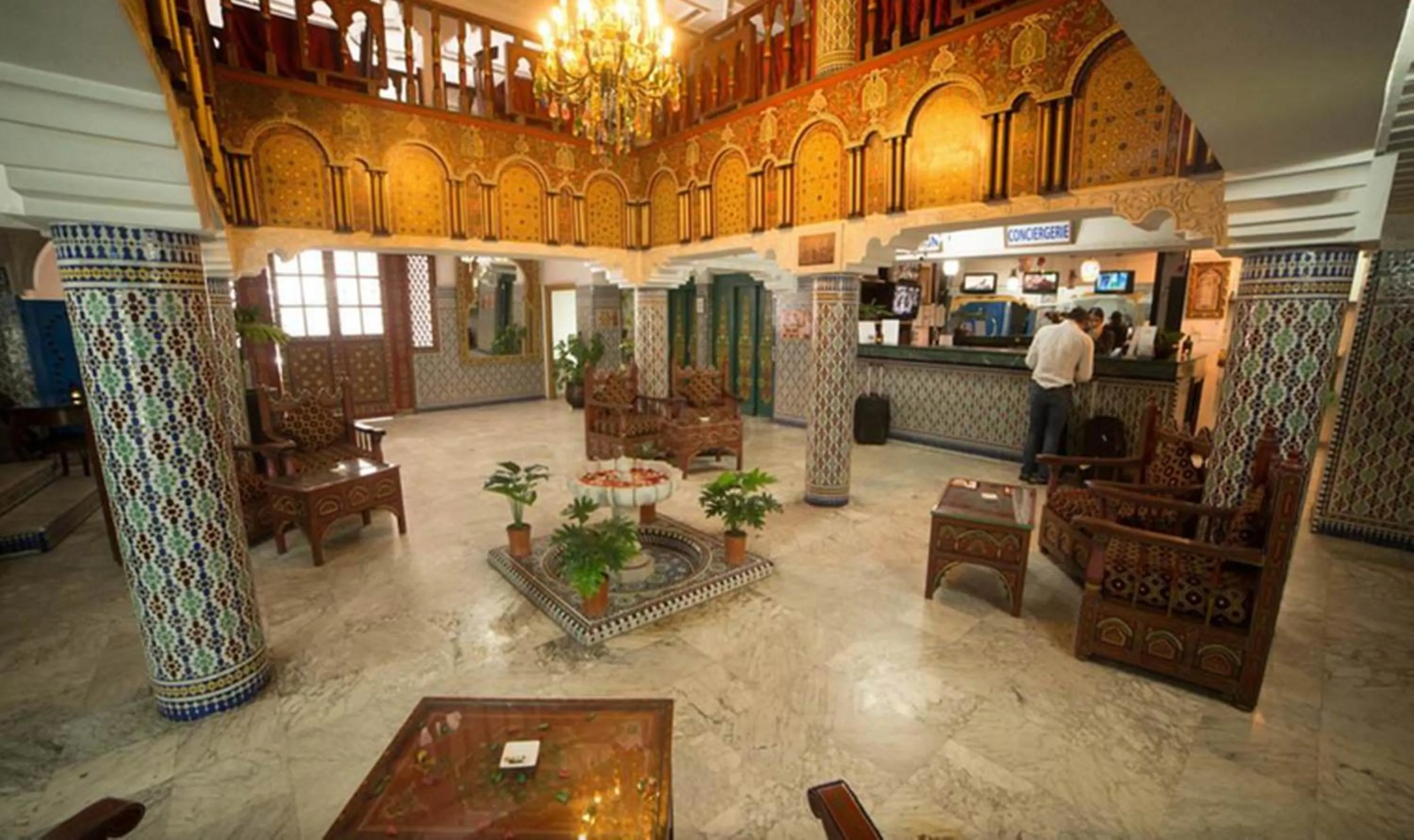 Lobby or reception in Hotel Moroccan House Casablanca