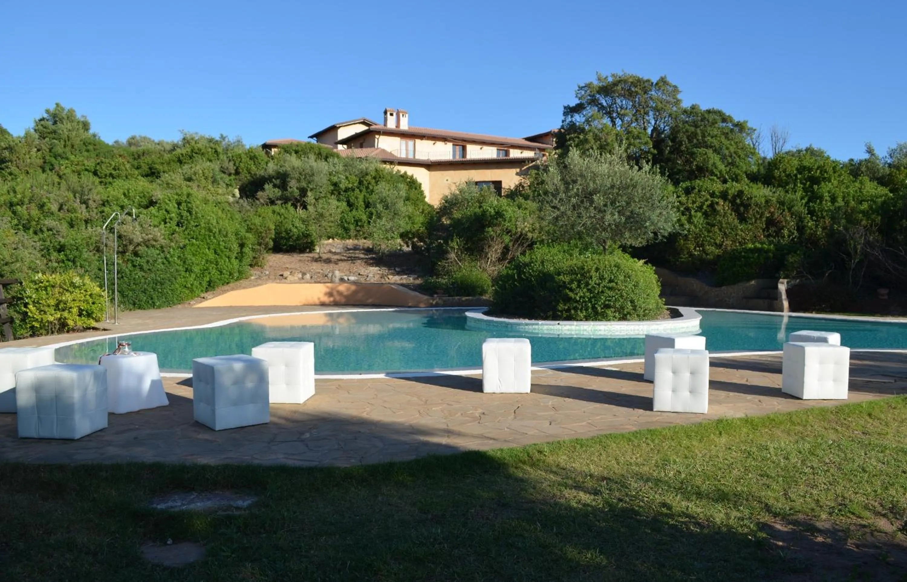 Swimming pool in Hotel Giardino Corte Rubja