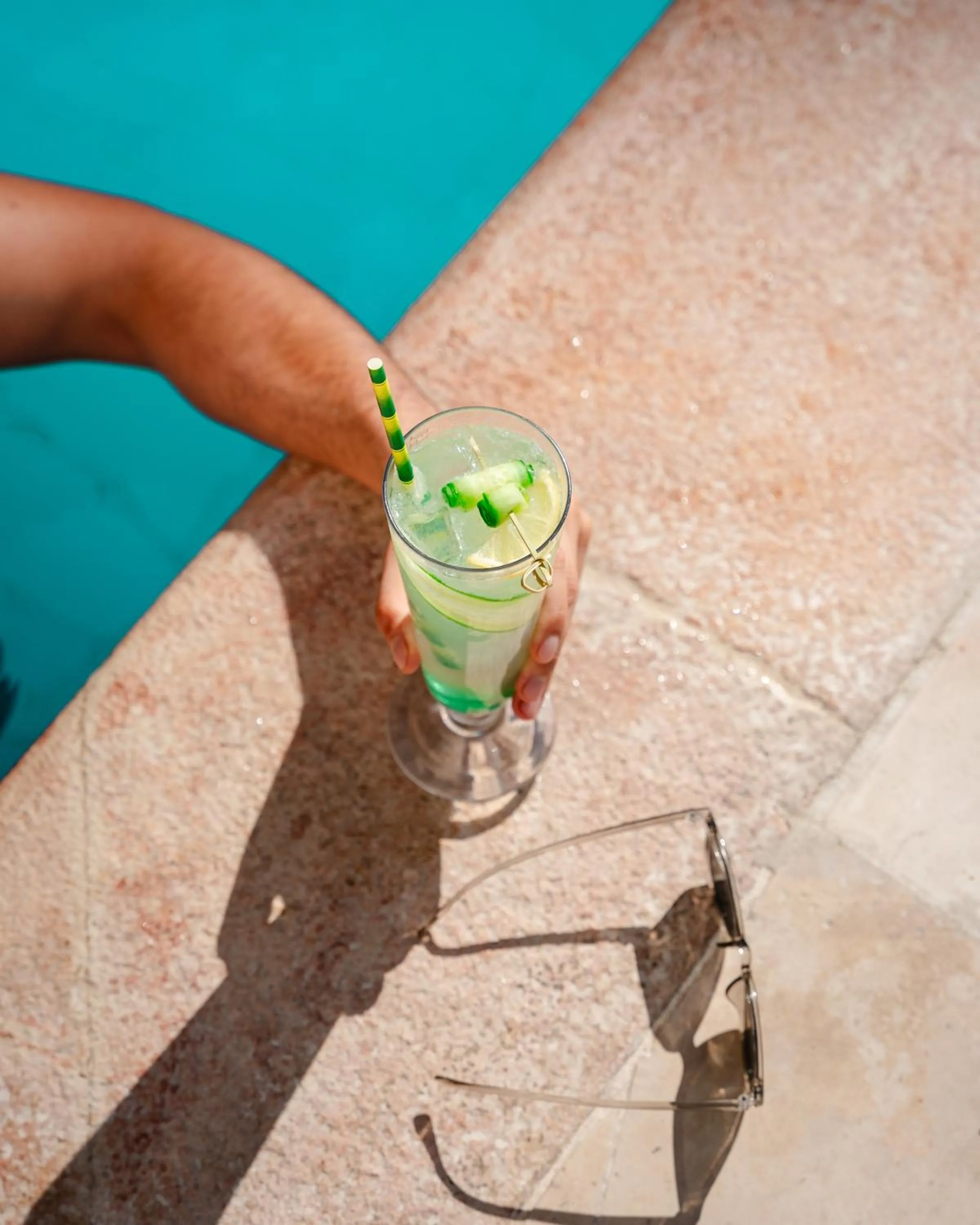 Swimming pool in Grand Hyatt Amman
