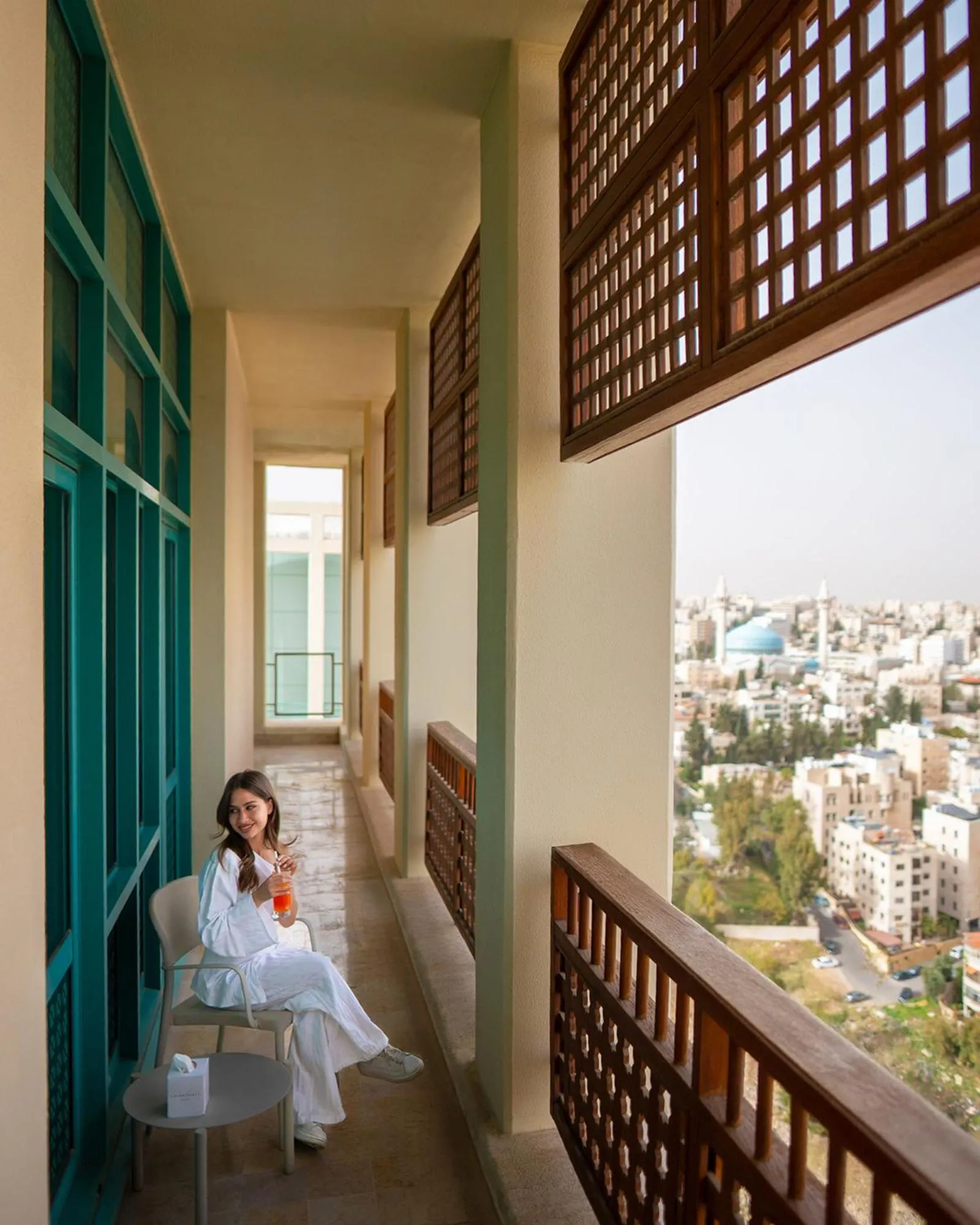Balcony/Terrace in Grand Hyatt Amman