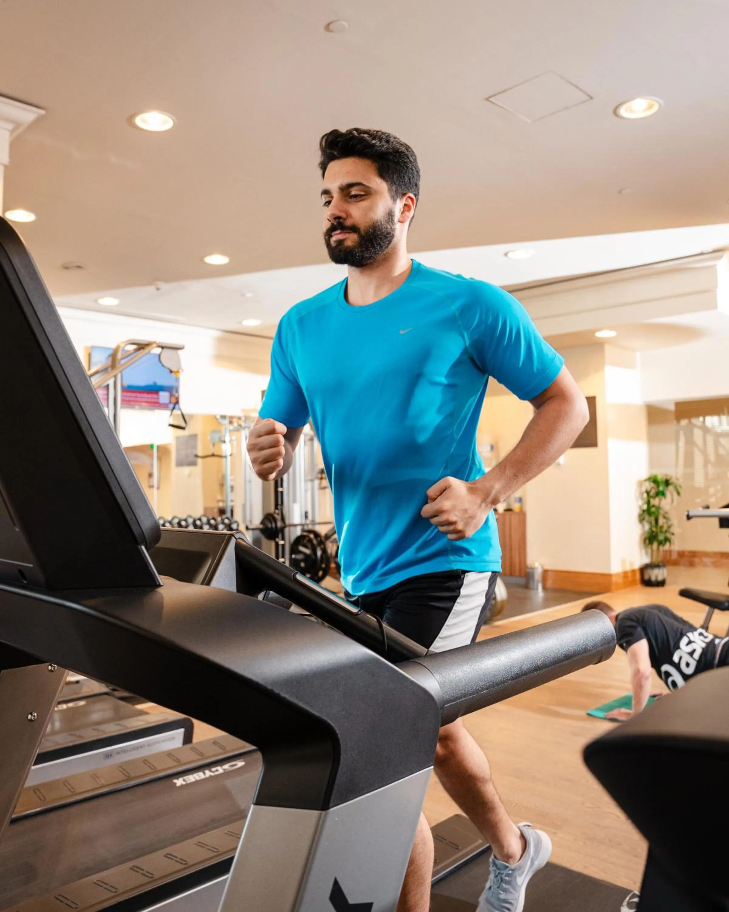 Fitness centre/facilities in Grand Hyatt Amman