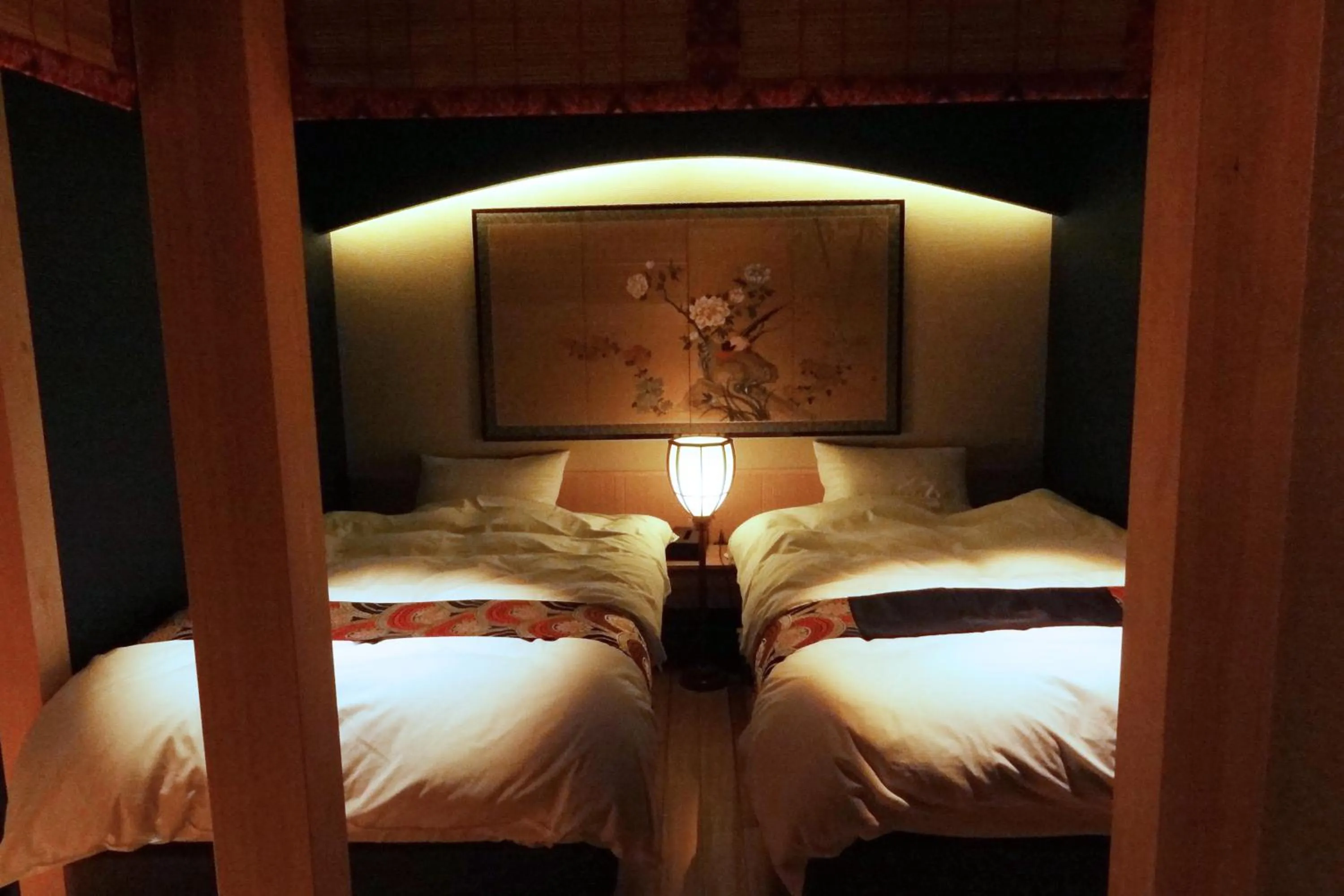 Bedroom, Bed in Kyomachiya Ebisu