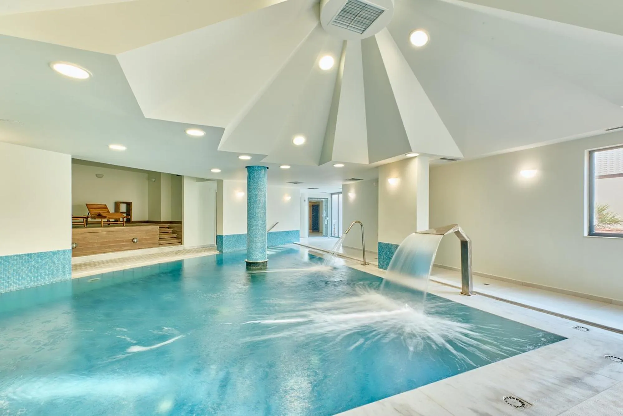 Swimming pool in Paralos Kosta Alímia