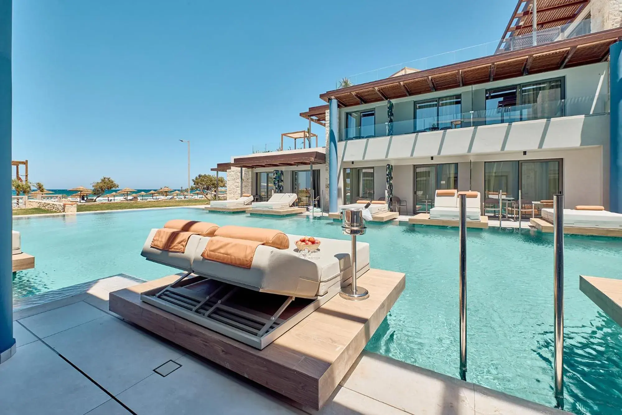 Double Room Swim Up with Side Sea View in Paralos Kosta Alímia Double Room Swim Up with Side Sea View in Paralos Kosta Alímia