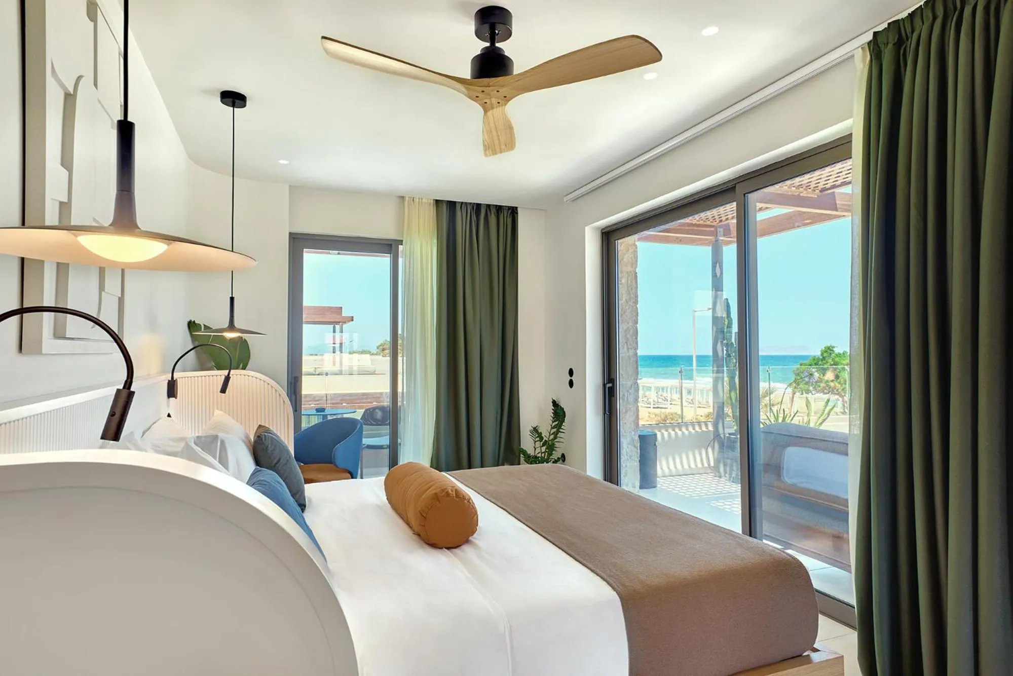 View (from property/room), Bed in Paralos Kosta Alímia