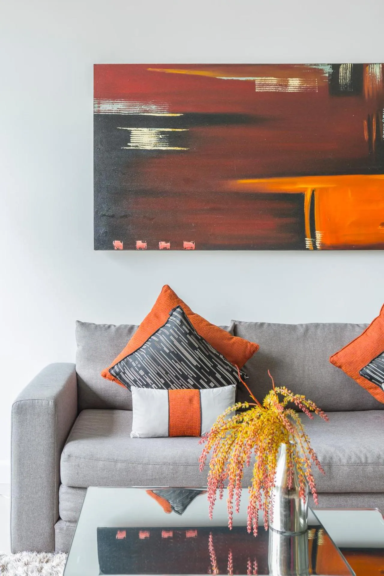 Living room in Oceanstone by Holy Cow, 2-BR, 90 m2, pool view