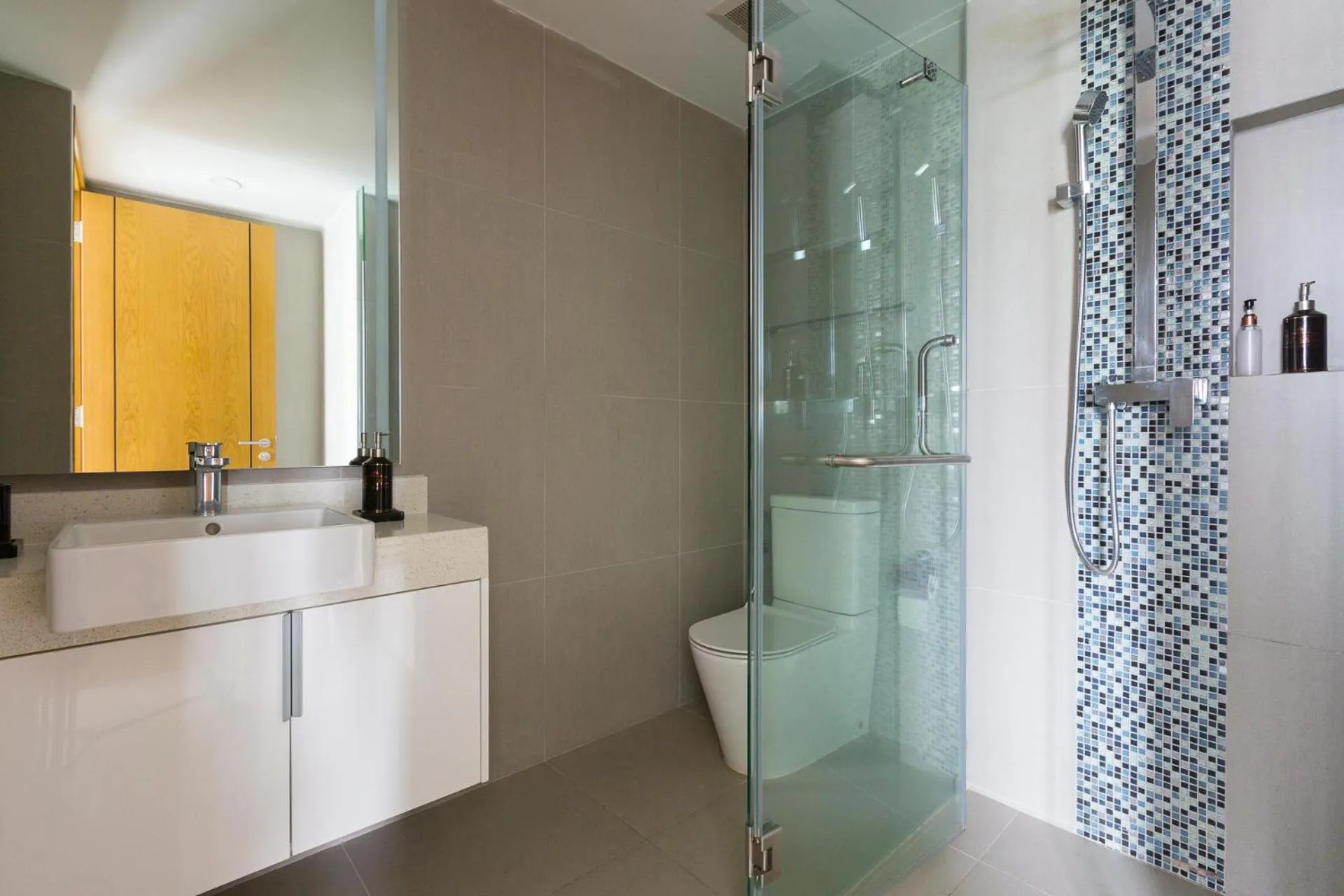 Shower in Oceanstone by Holy Cow, 2-BR, 90 m2, pool view