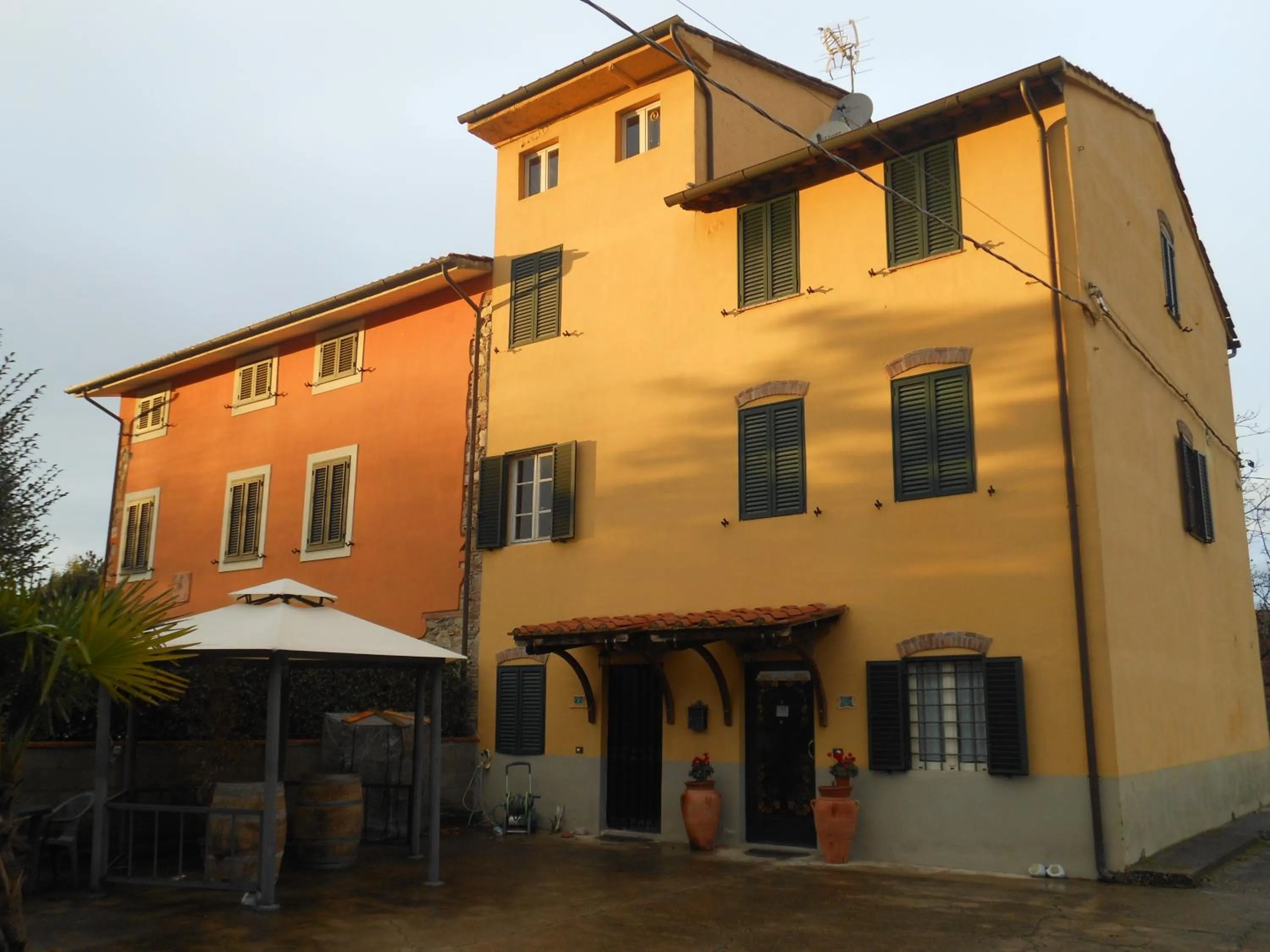 Sunset in B&B La Corte