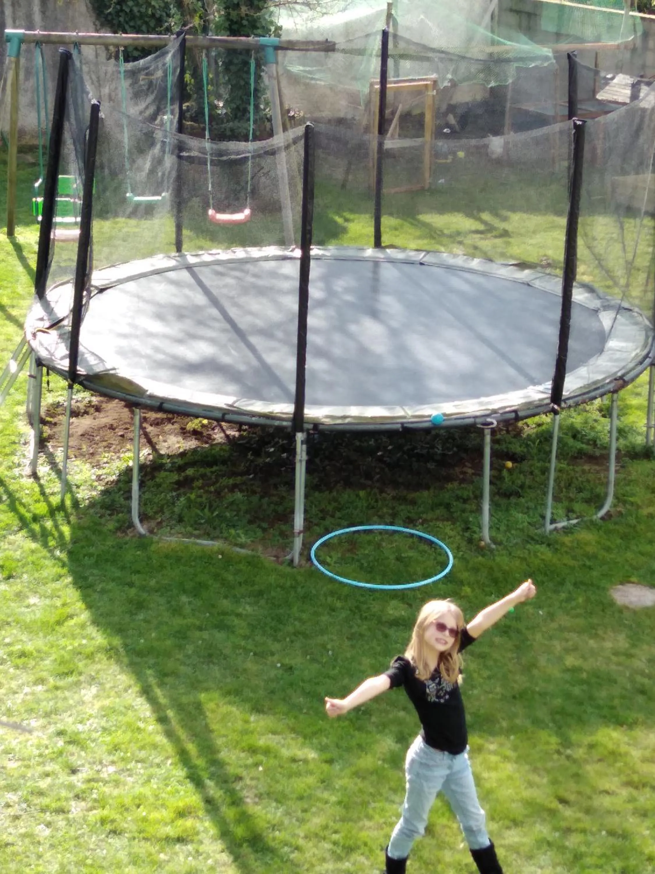 Children play ground in les tourterelles
