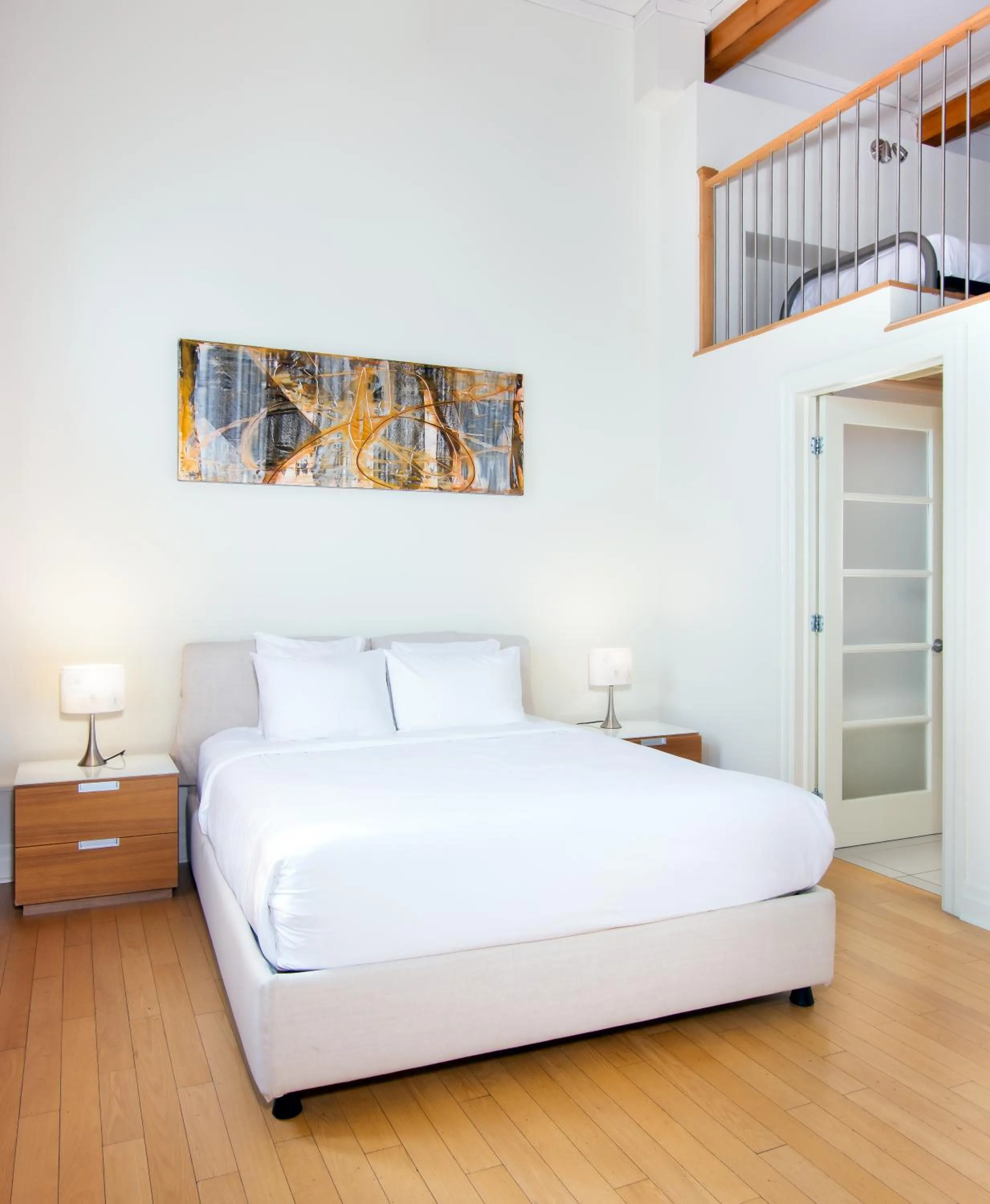 Bedroom, Bed in Les Lofts 1048