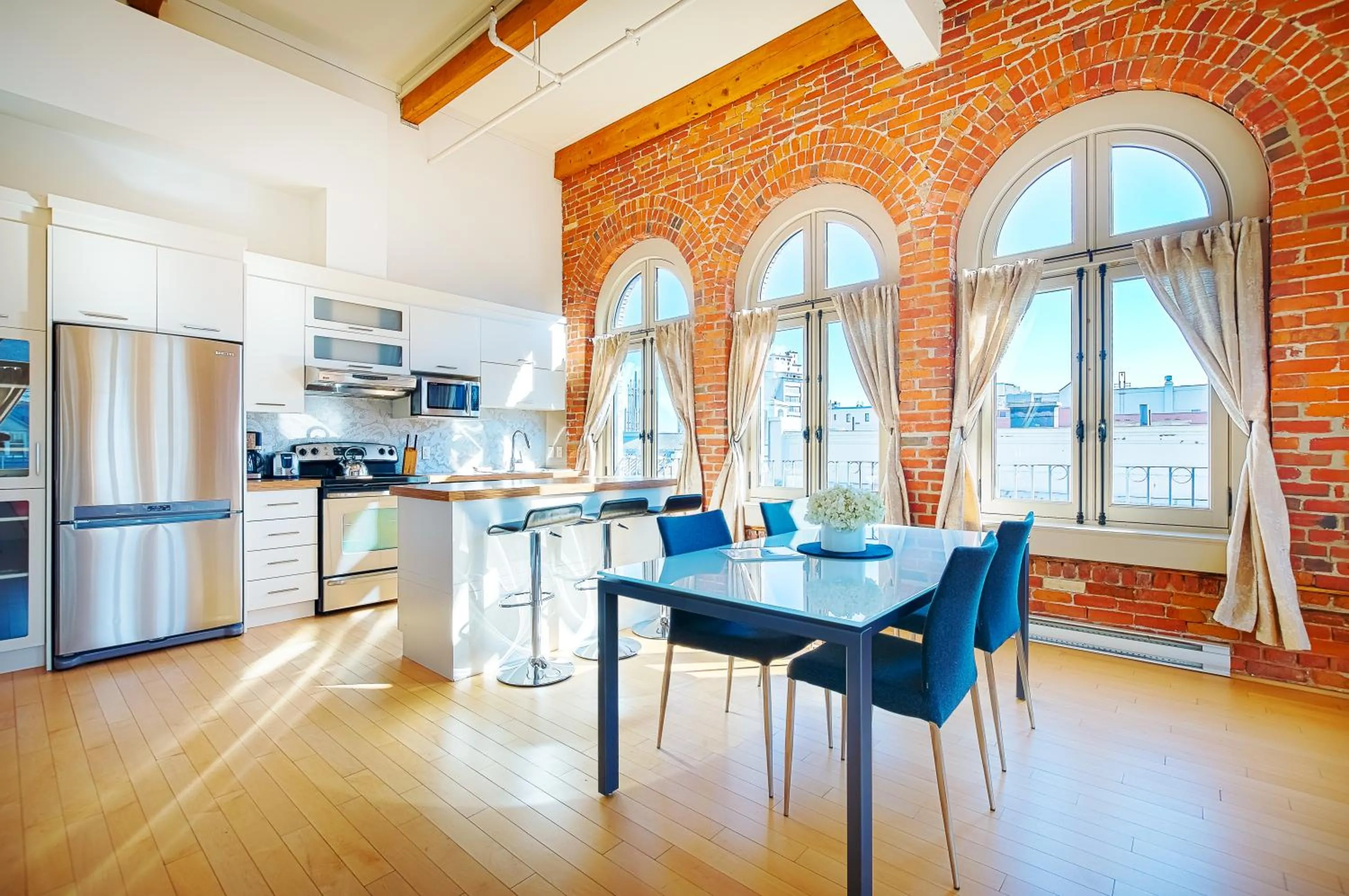 Kitchen or kitchenette in Les Lofts 1048
