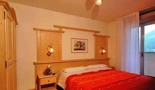 Bedroom, Bed in Hotel Piancastello